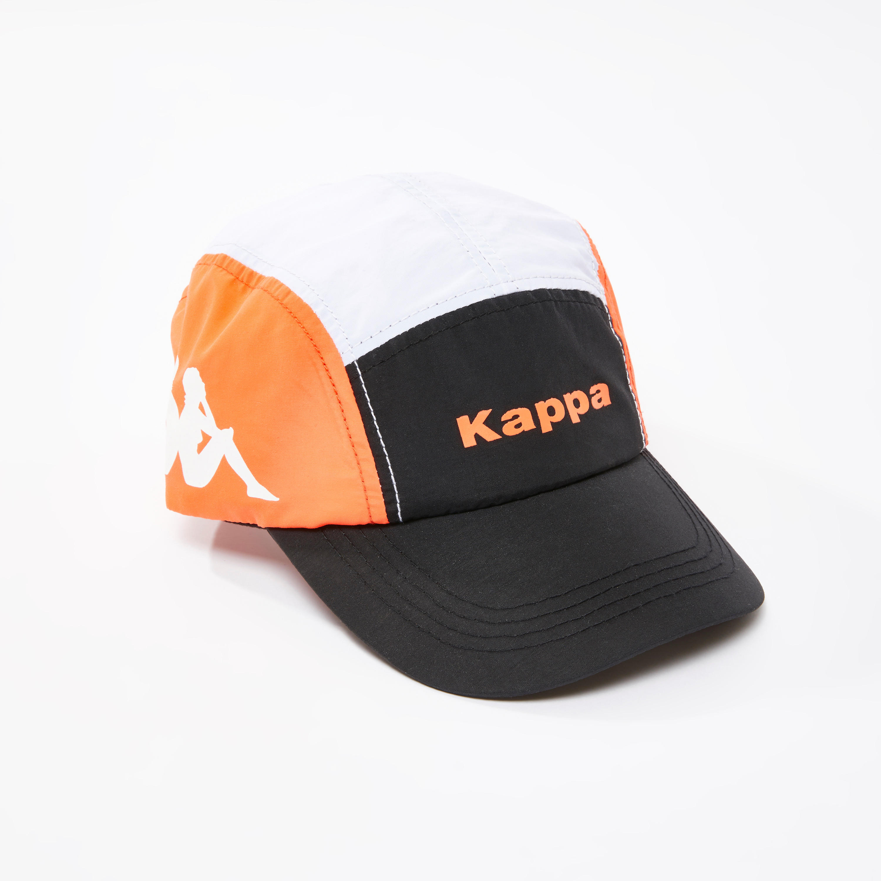 Kappa Printed Cap with Drawstring Closure-men-caps-image-1