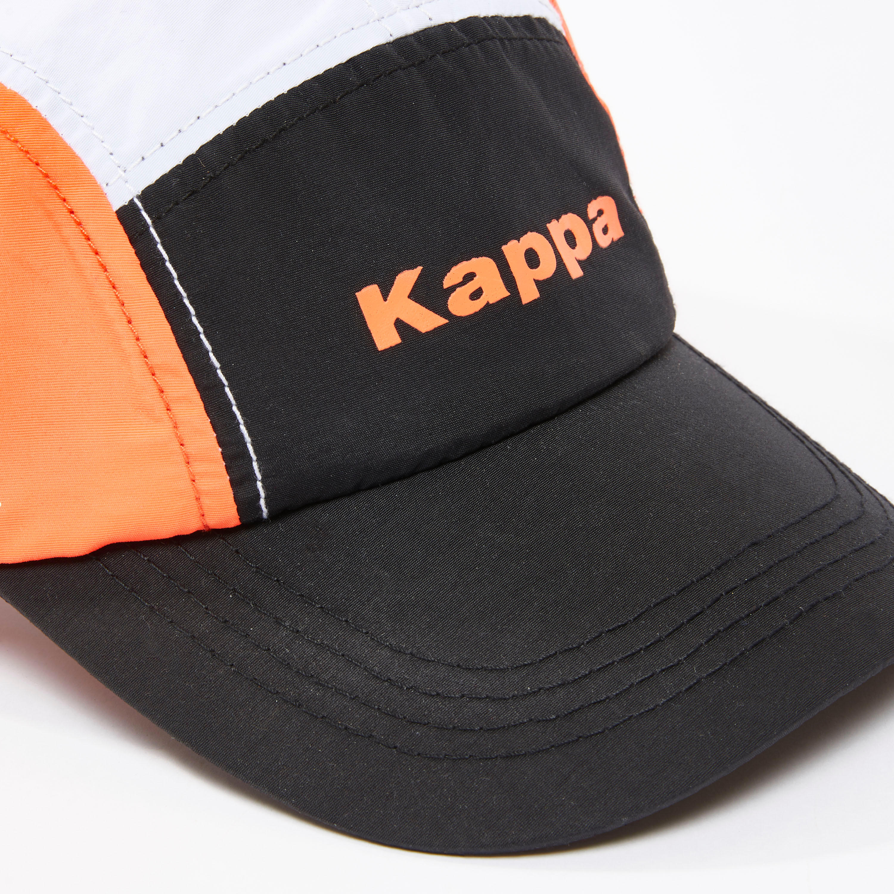 Kappa Printed Cap with Drawstring Closure-men-caps-image-3