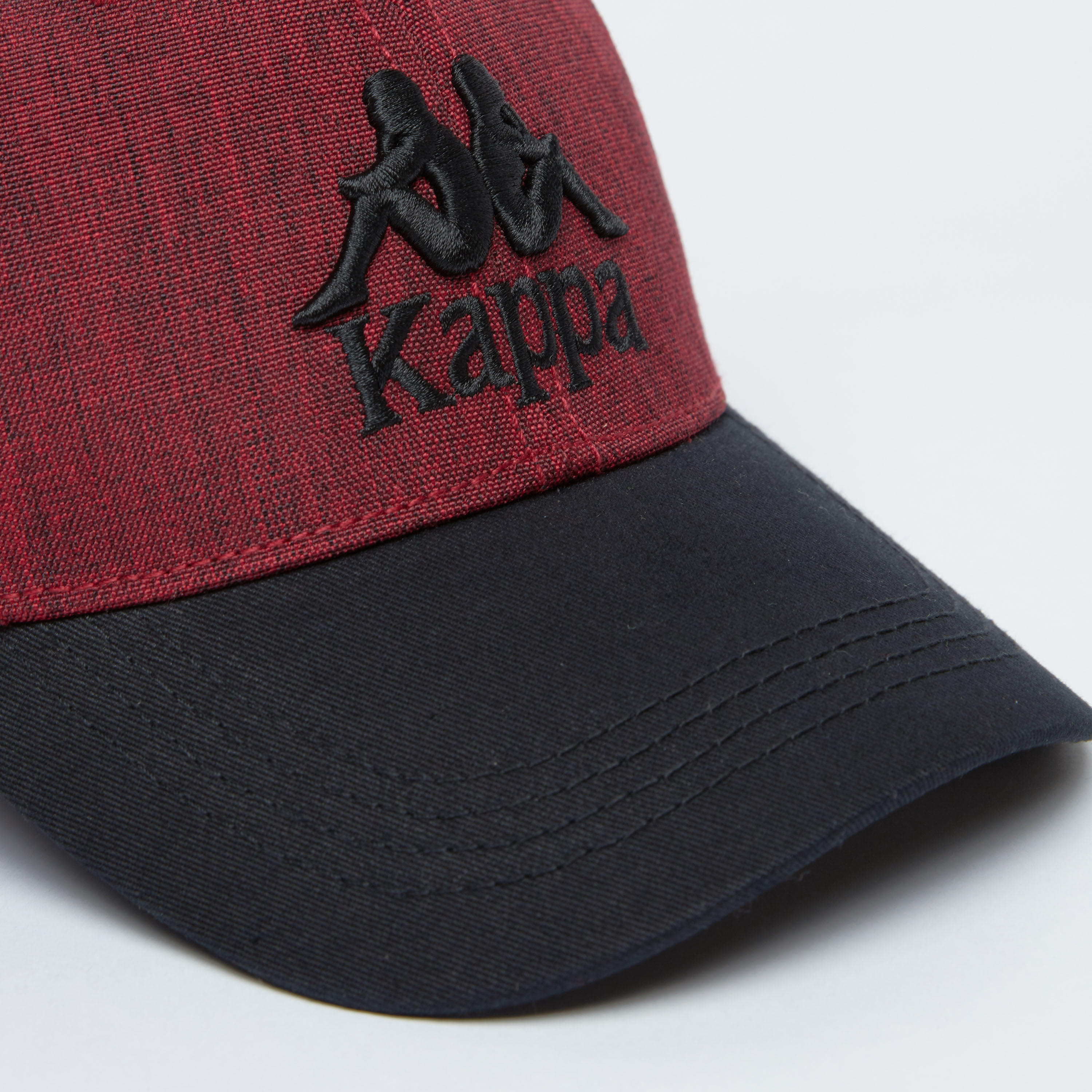 Kappa Printed Cap with Plate Buckle Closure-men-caps-image-3