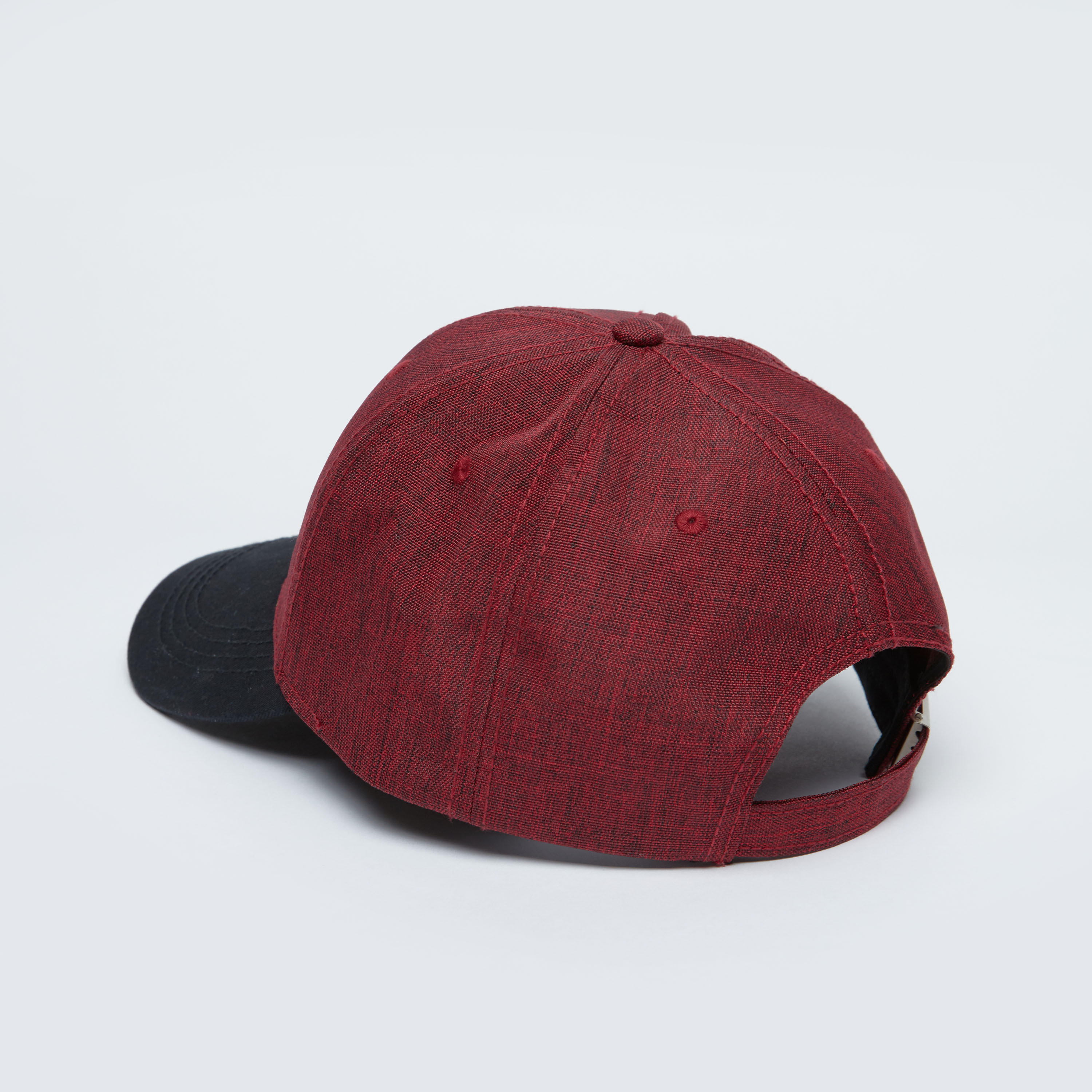 Kappa Printed Cap with Plate Buckle Closure-men-caps-image-4