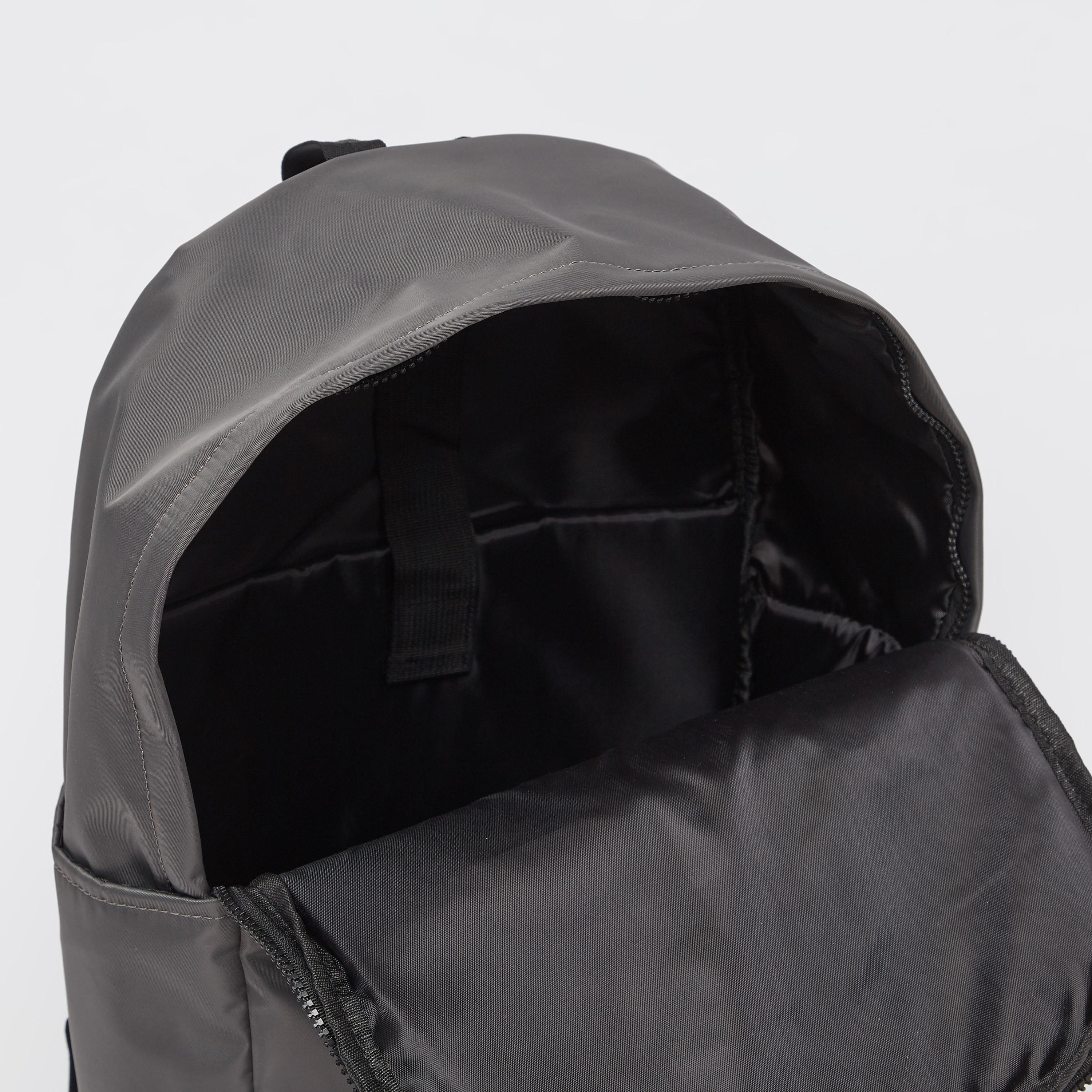 Lee Cooper Plain Backpack with Adjustable Straps and Zip Closure-men-bags-image-5