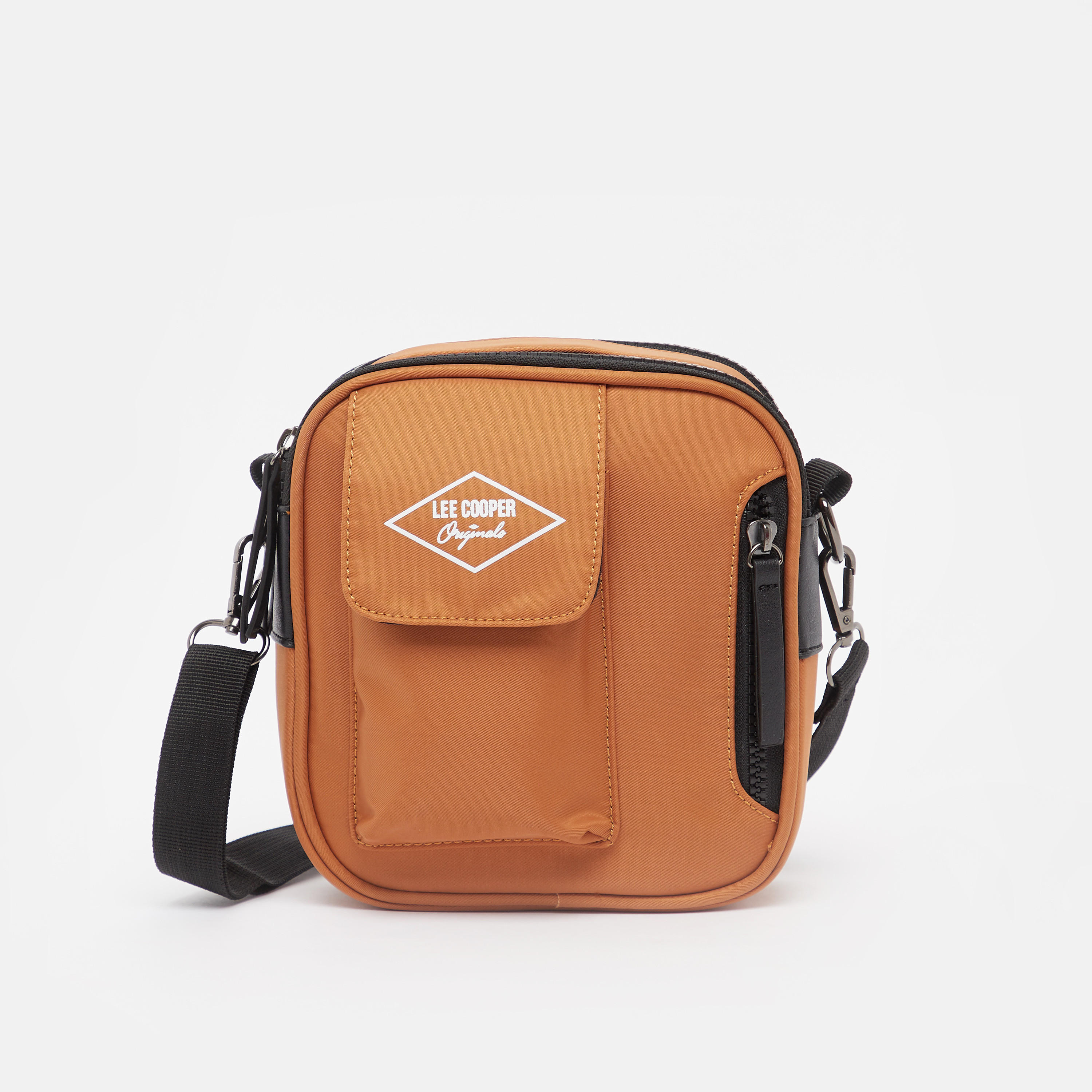 Lee Cooper Crossbody Bag with Detachable Strap-men-bags-image-1