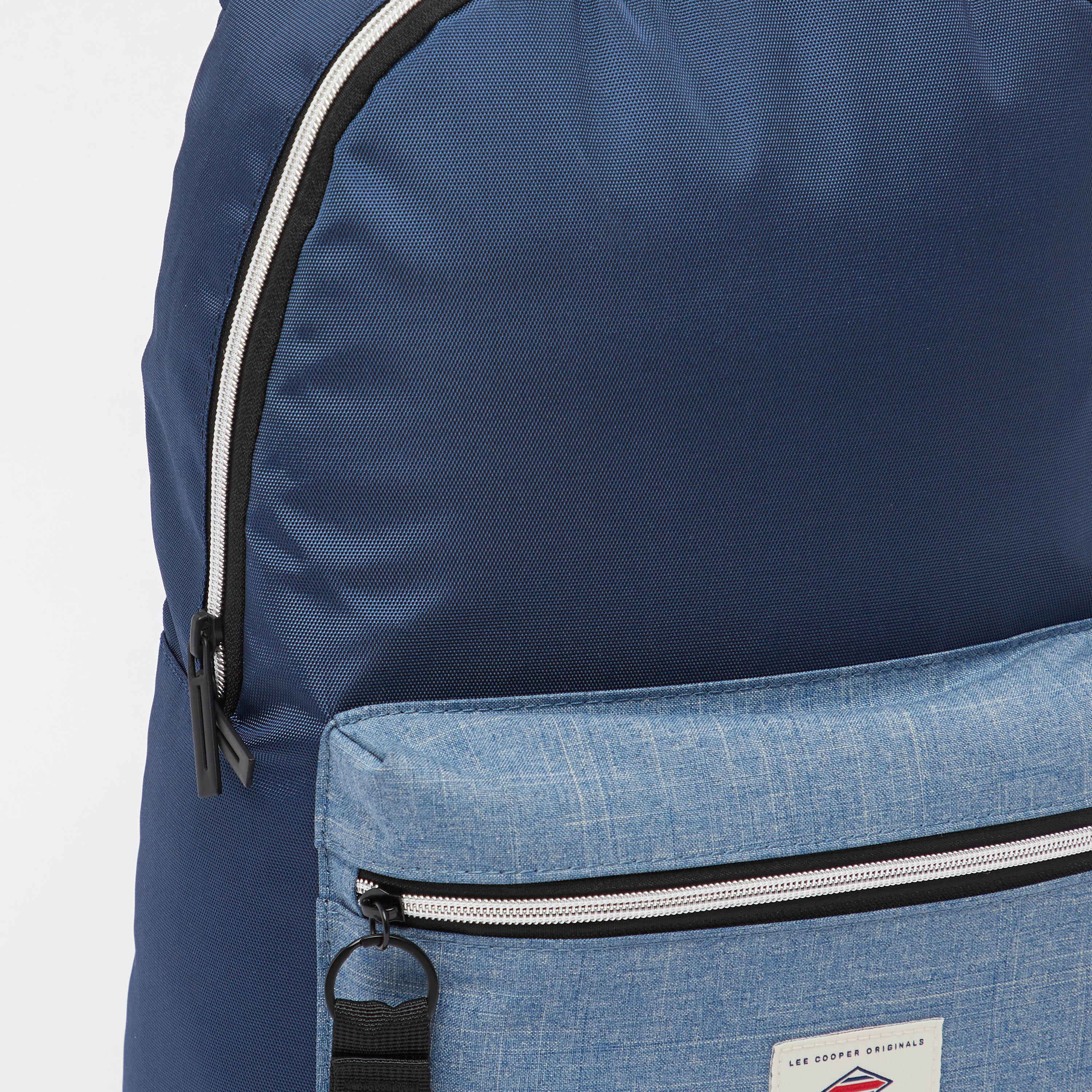 Lee Cooper Textured Backpack with Adjustable Straps-men-bags-image-3