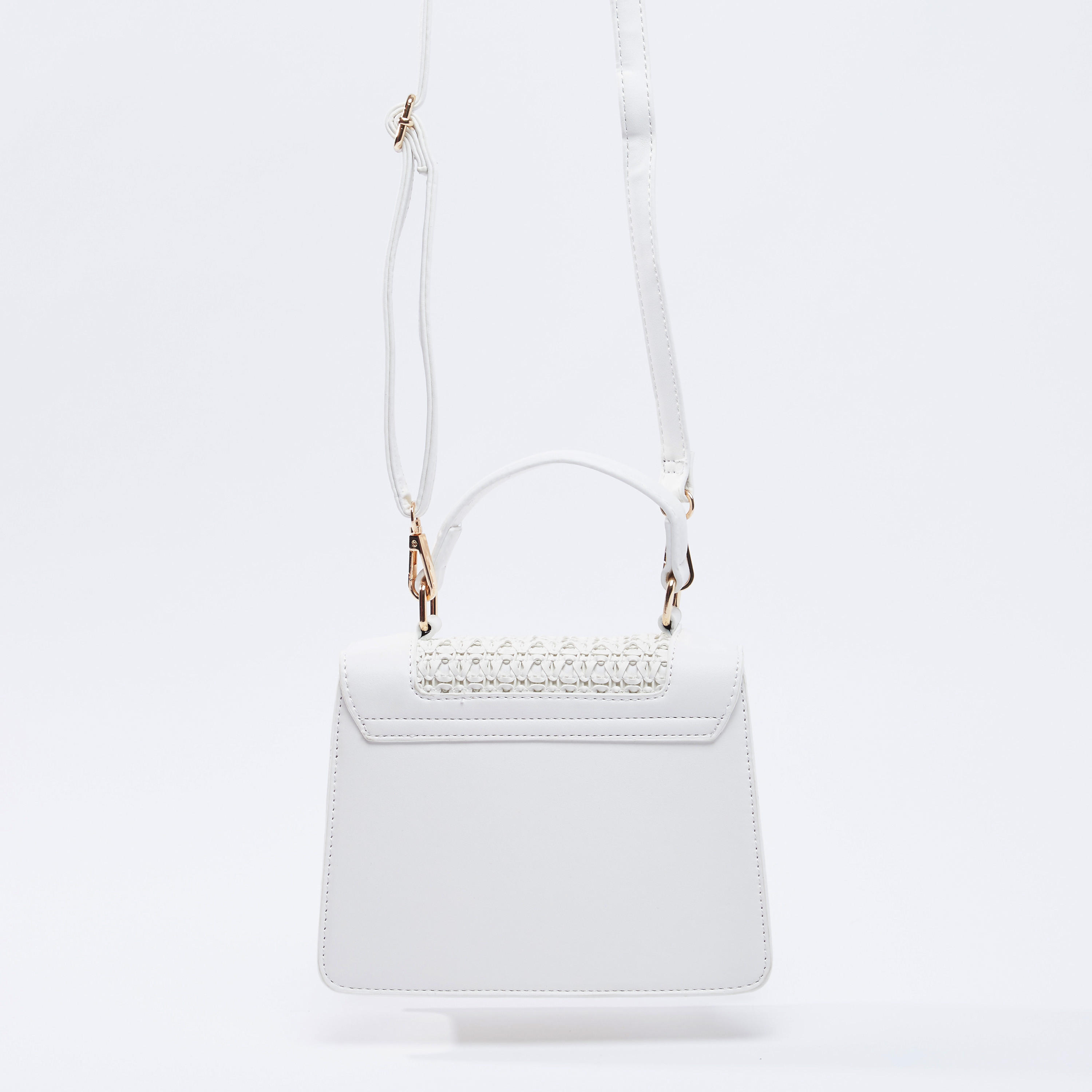 شنطة كروس بودي بارزة الملمس بزر إغلاق مغناطيسي وحمّالة قابلة للتعديل-women-bagsandwallets-handbags-image-3
