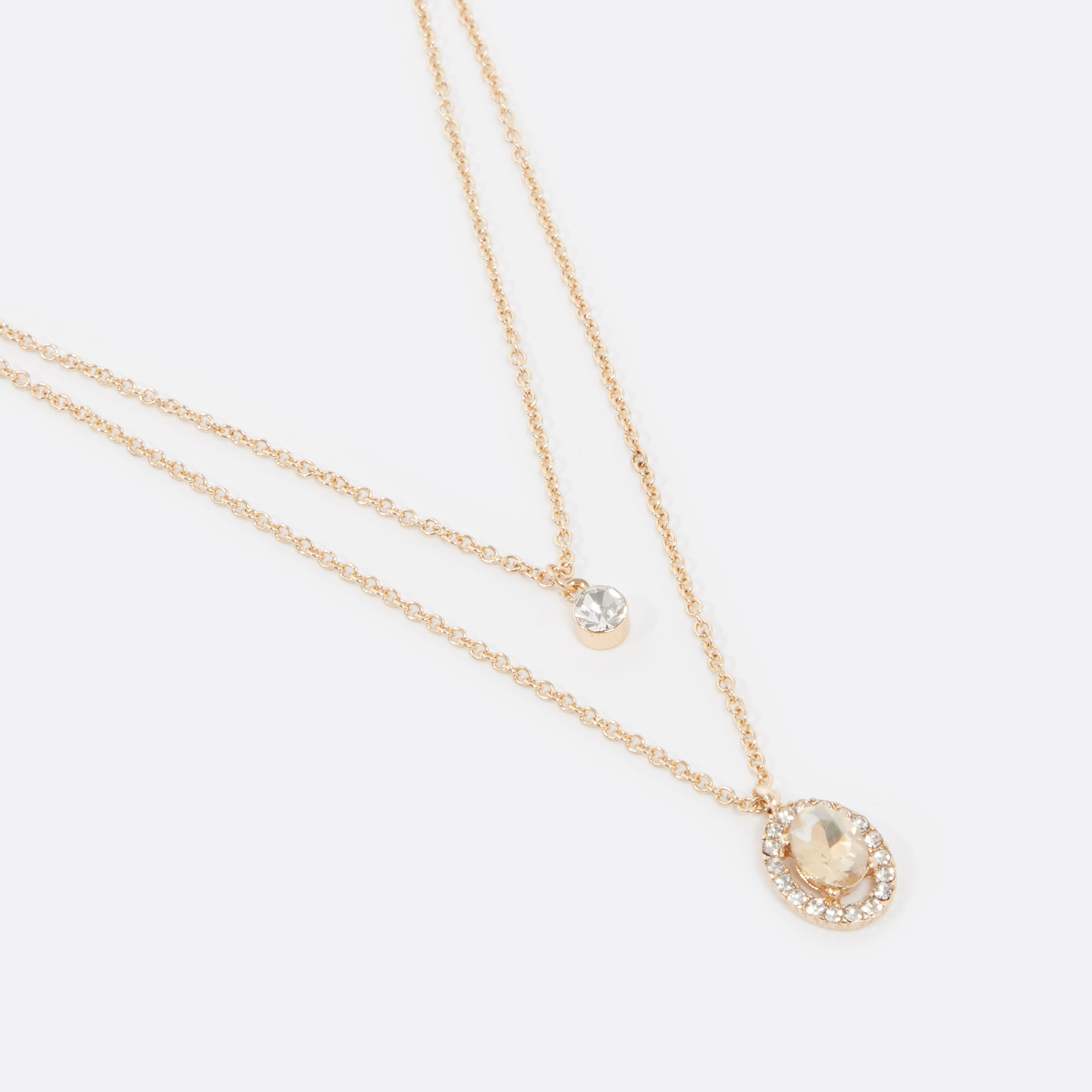 عقد مزيّن متعدّد الطبقات بمشبك إغلاق-women-watchesandjewellery-jewellery-necklacesandpendants-image-2