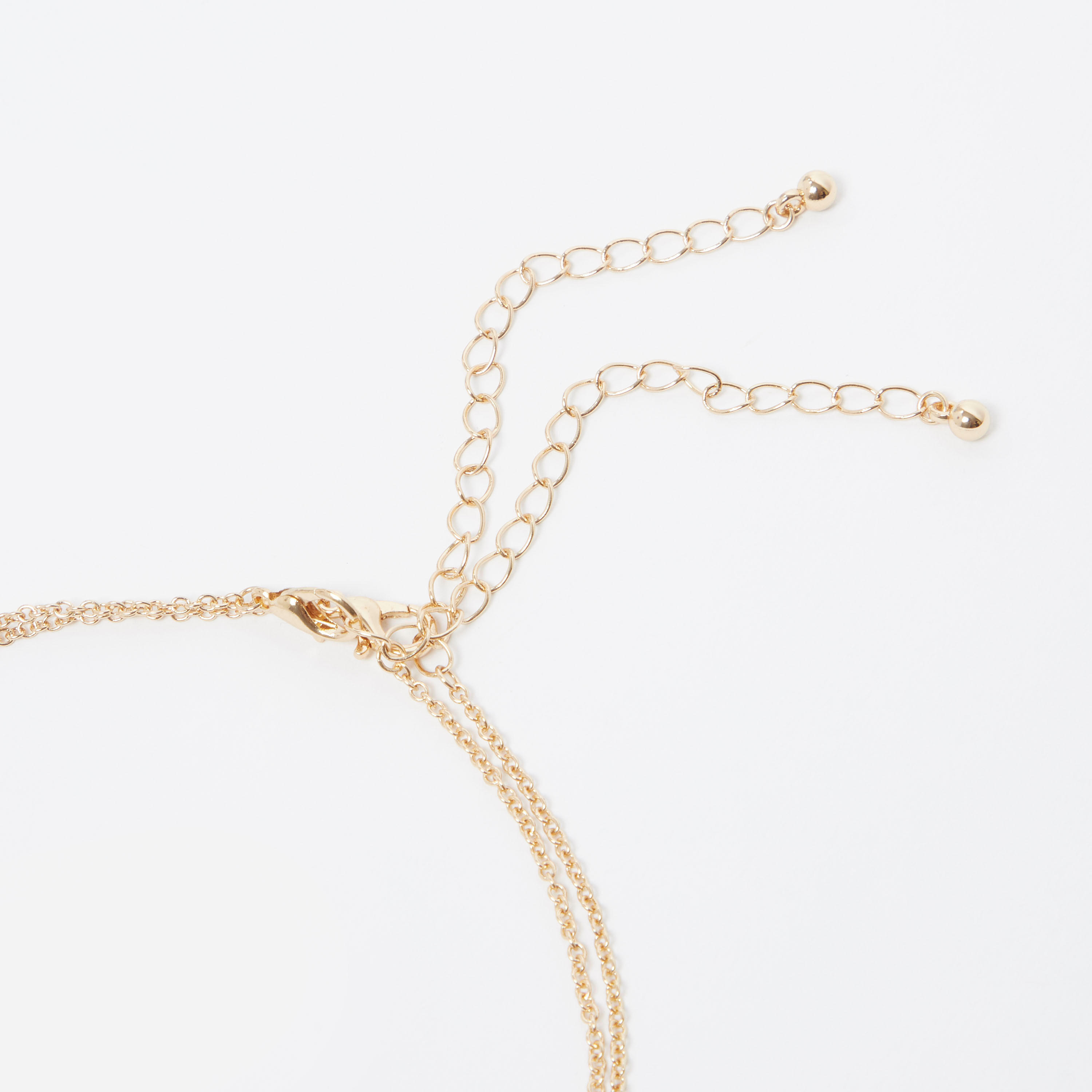 عقد مزيّن متعدّد الطبقات بمشبك إغلاق-women-watchesandjewellery-jewellery-necklacesandpendants-image-1