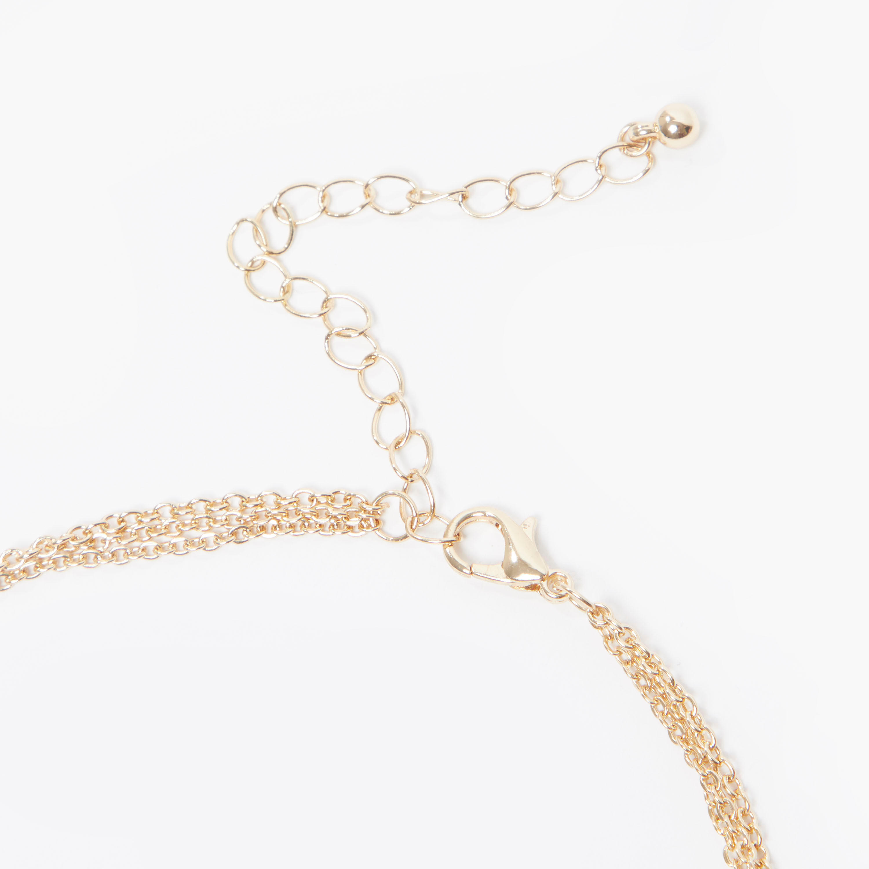 عقد مزيّن متعدّد الطبقات بمشبك إغلاق-women-watchesandjewellery-jewellery-necklacesandpendants-image-4