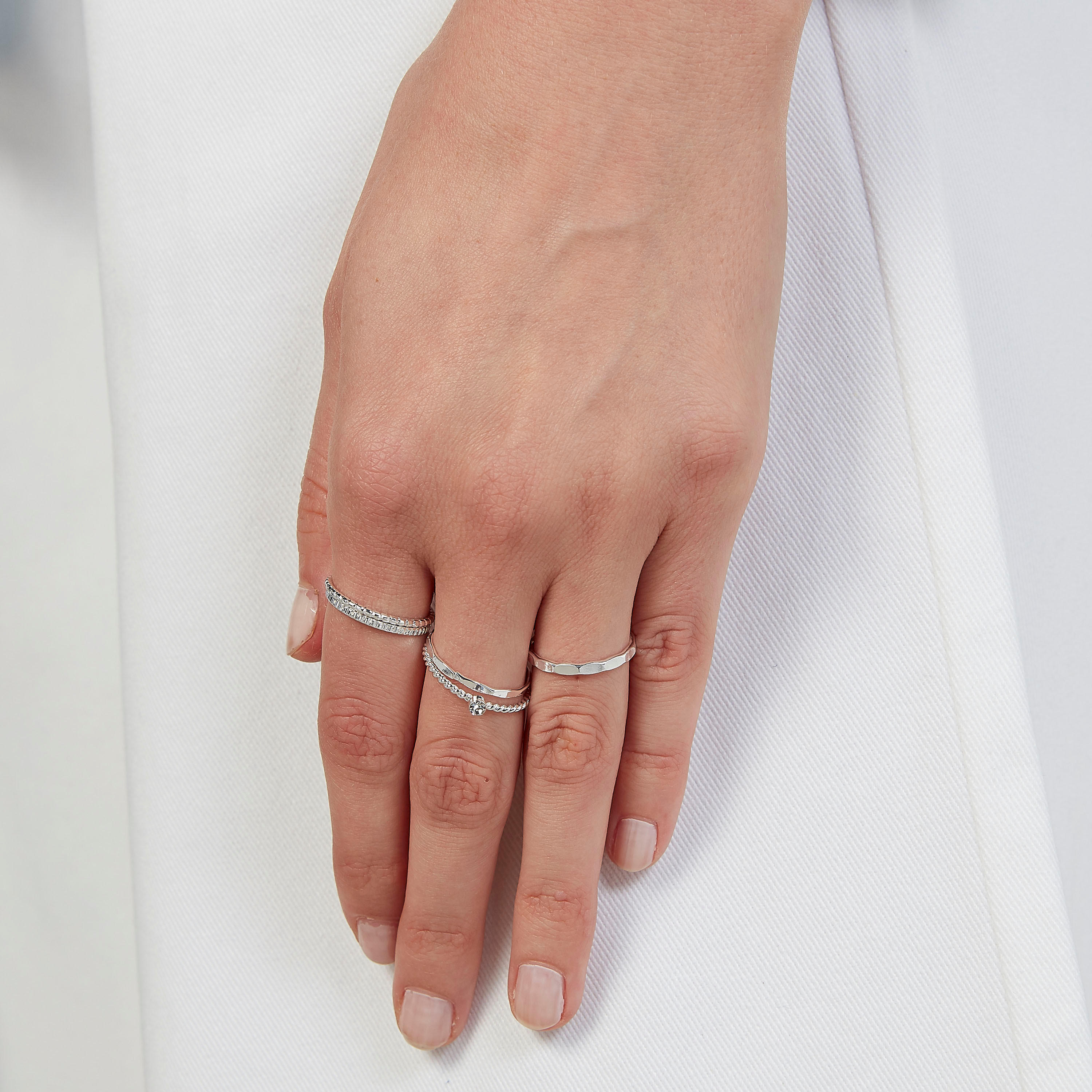 خواتم مزيّنة - طقم من 9 قطع-women-watchesandjewellery-jewellery-rings-image-2