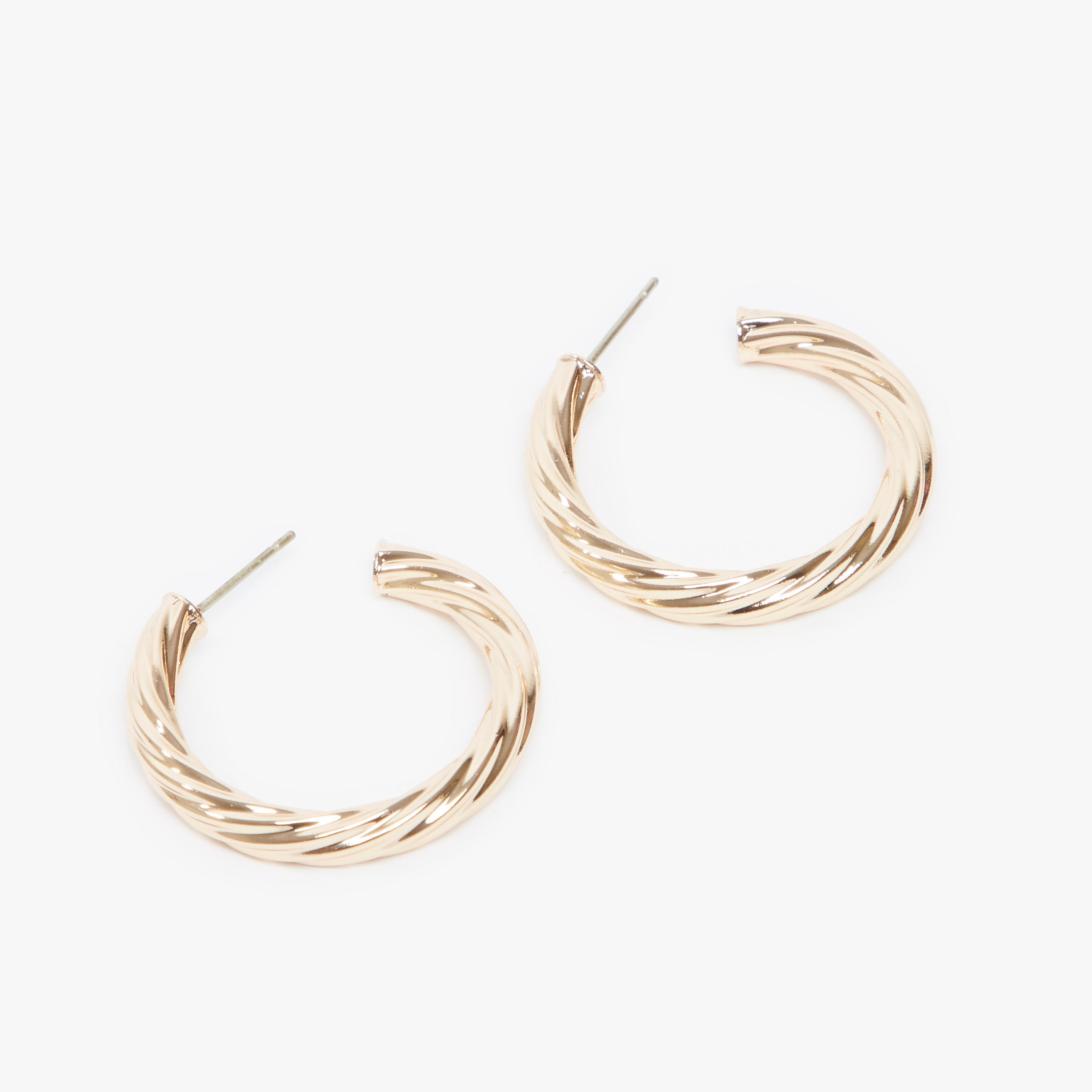 حلق ميتاليك بمكبس إغلاق-women-watchesandjewellery-jewellery-earrings-image-3