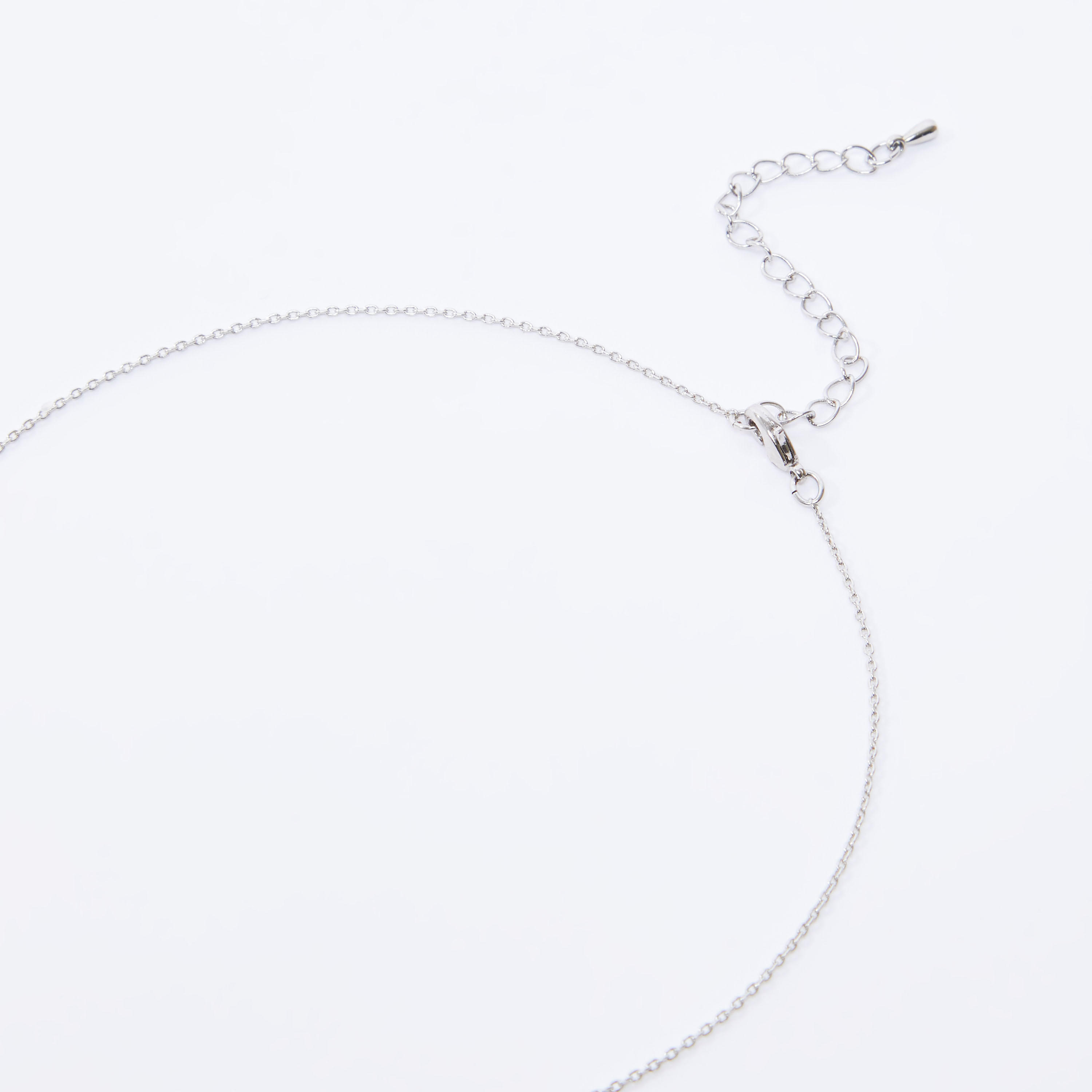 قلادة بدلّاية بتفاصيل لؤلؤ ومشبك إغلاق-women-watchesandjewellery-jewellery-necklacesandpendants-image-3