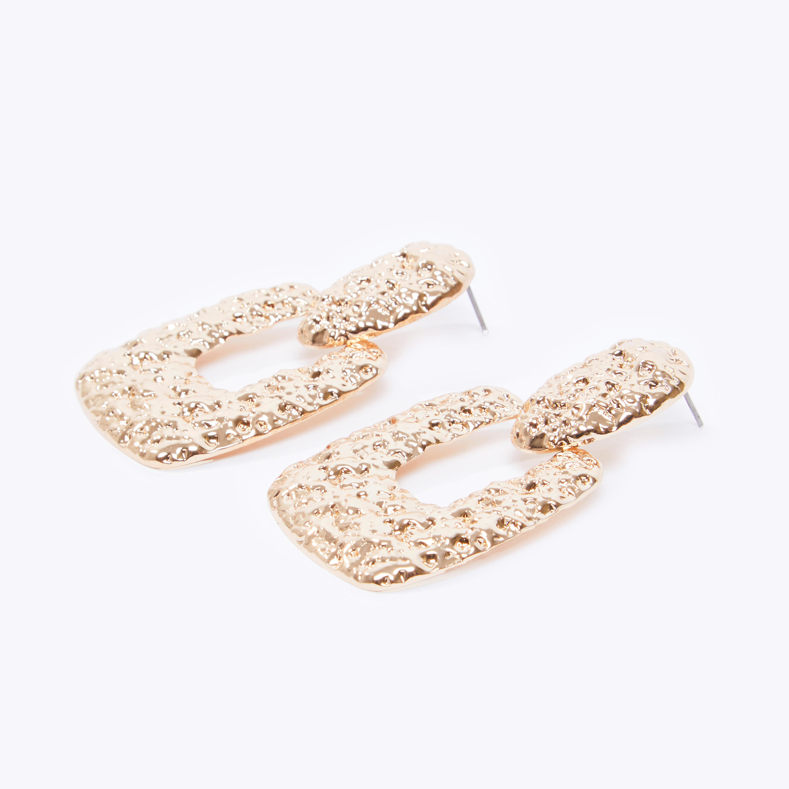 حلق بدلاية ميتاليك ومشبك إغلاق-women-watchesandjewellery-jewellery-earrings-image-1