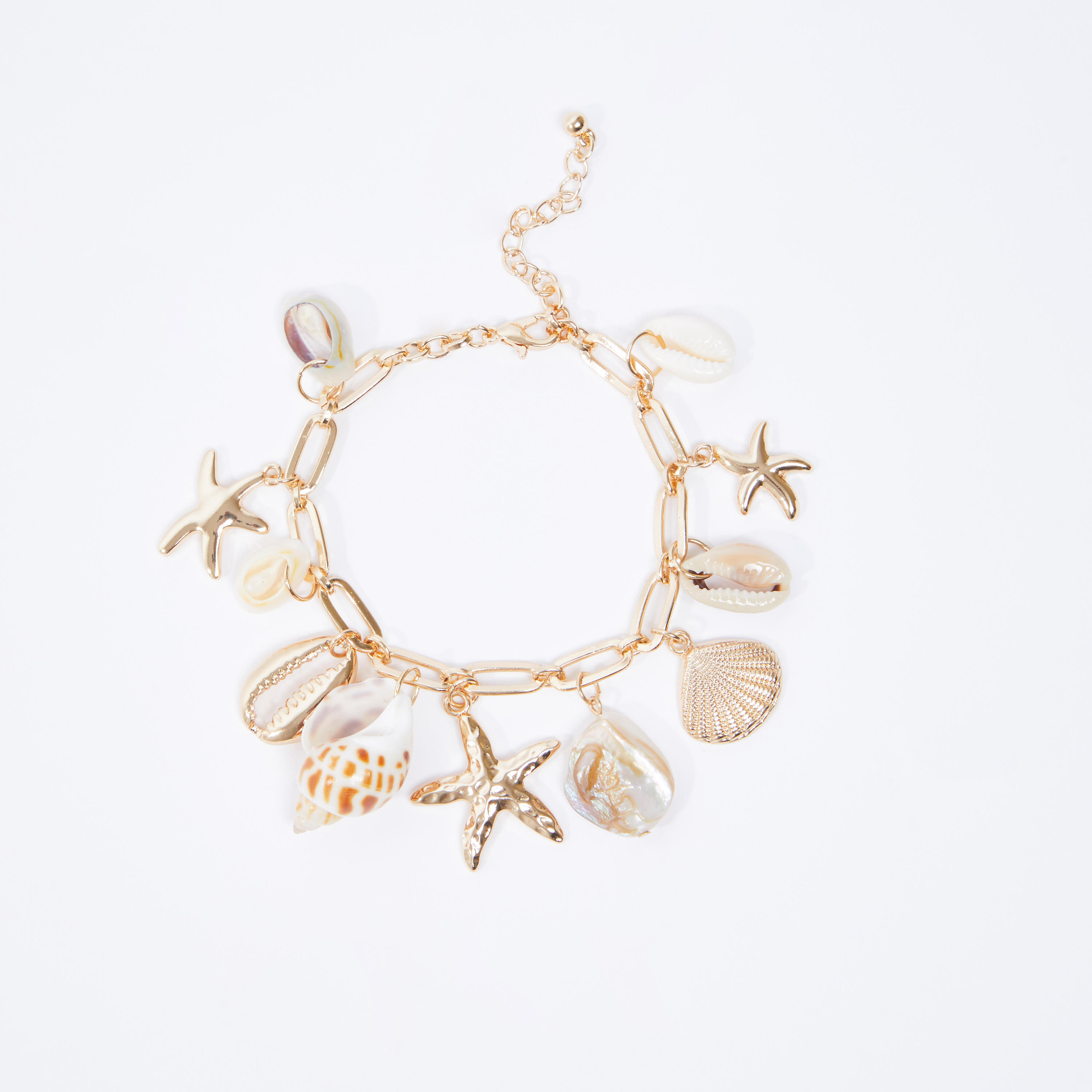 سوار مزيّن بدلايات بمشبك إغلاق-women-watchesandjewellery-jewellery-banglesandbracelets-image-1