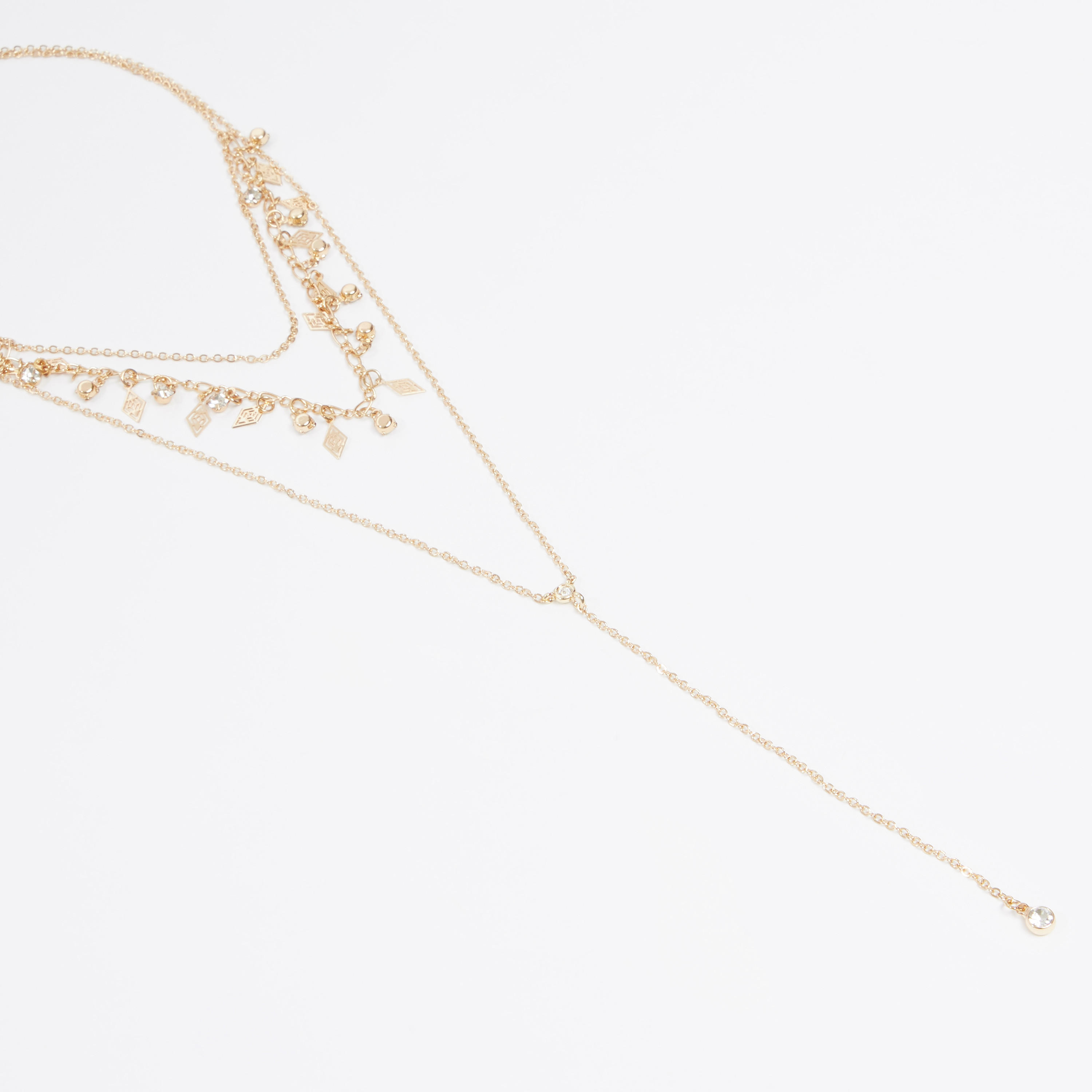 قلادة مزيّنة متعدّدة الطبقات بمشبك إغلاق-women-watchesandjewellery-jewellery-necklacesandpendants-image-3