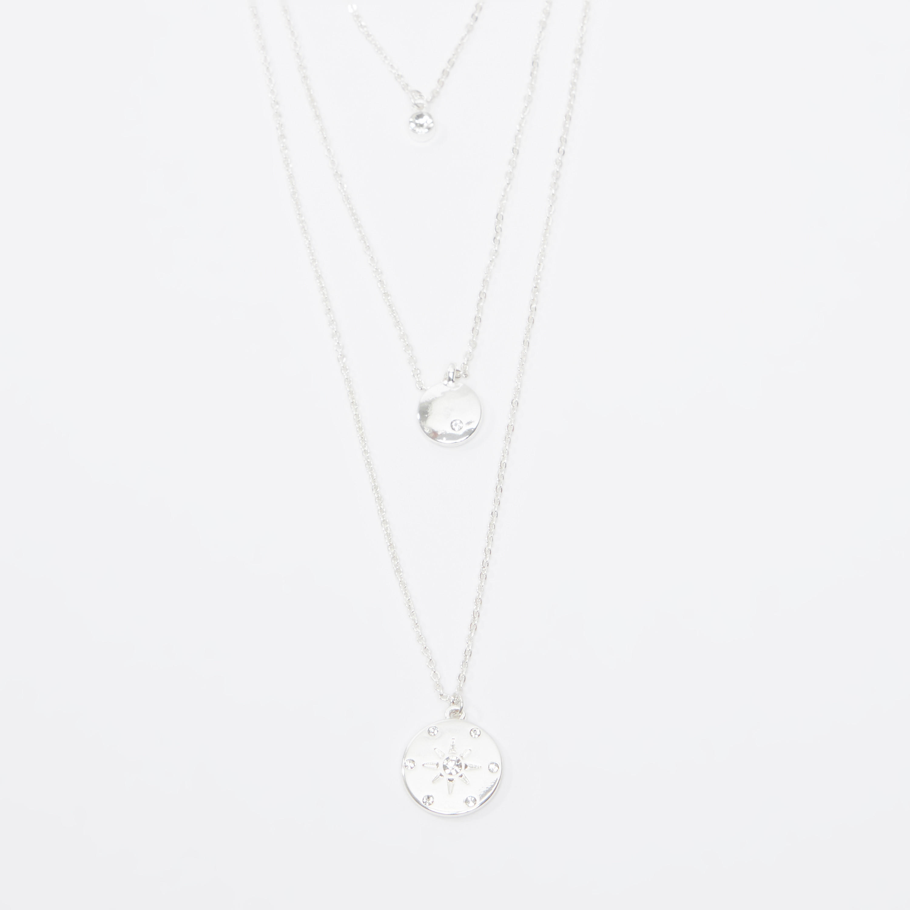 عقد مزيّن متعدّد الطبقات بمشبك إغلاق-women-watchesandjewellery-jewellery-necklacesandpendants-image-1
