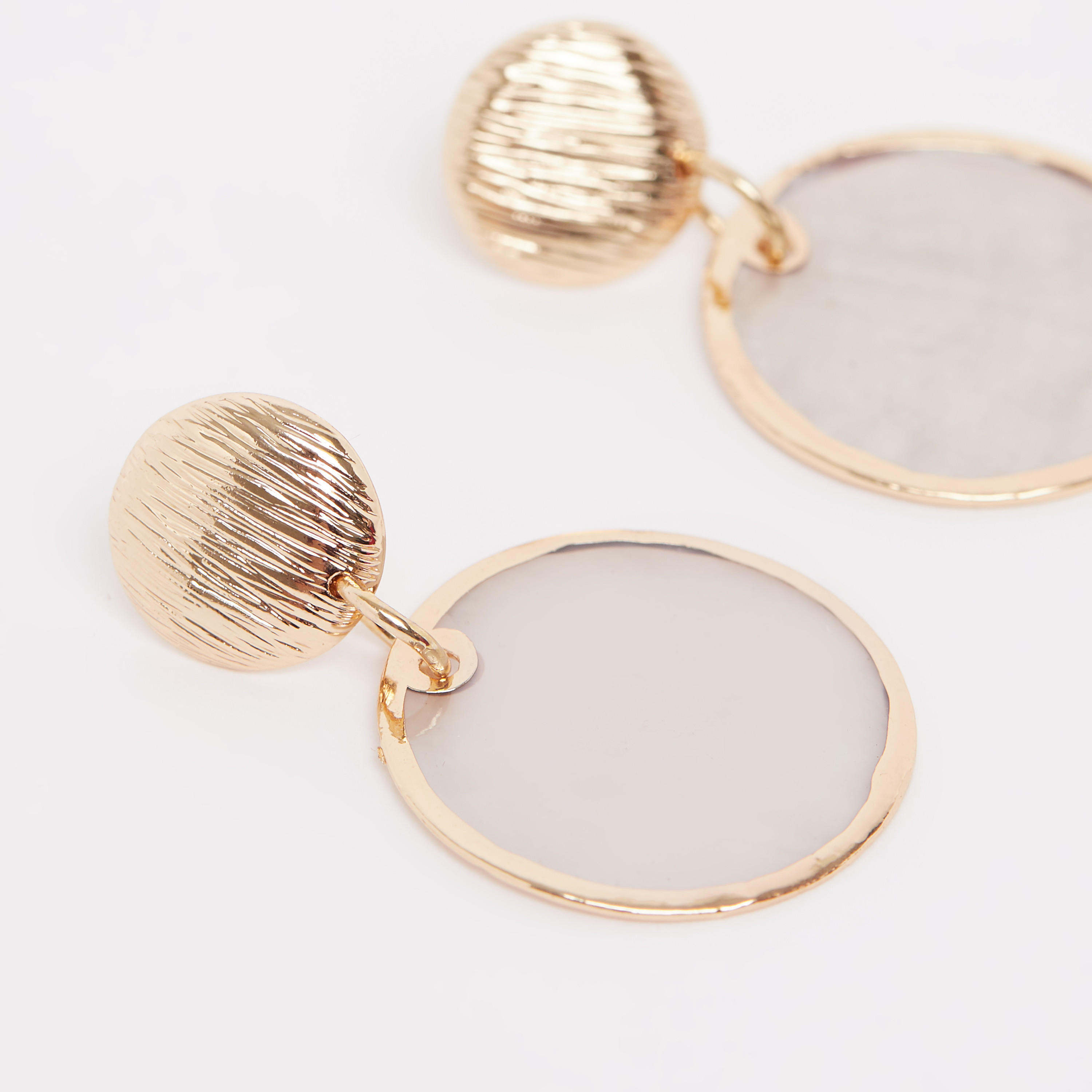 Plain Dangling Earrings with Pushback Closure-women-watchesandjewellery-jewellery-earrings-image-3