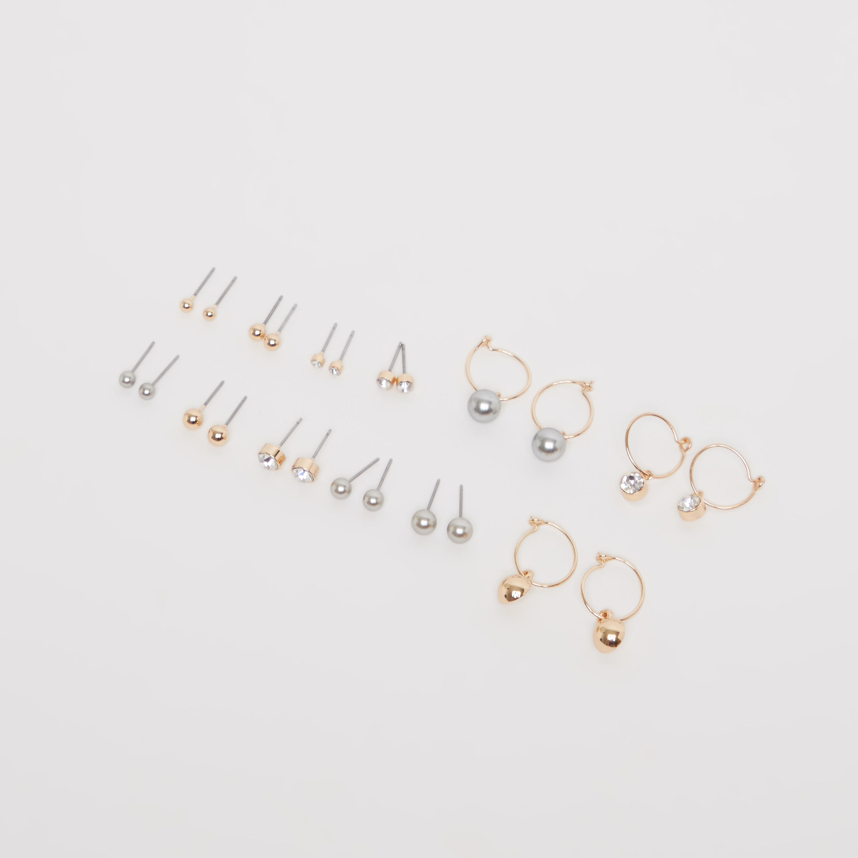 اساور مرصعة - طقم من 12 قطعة-women-watchesandjewellery-jewellery-earrings-image-1