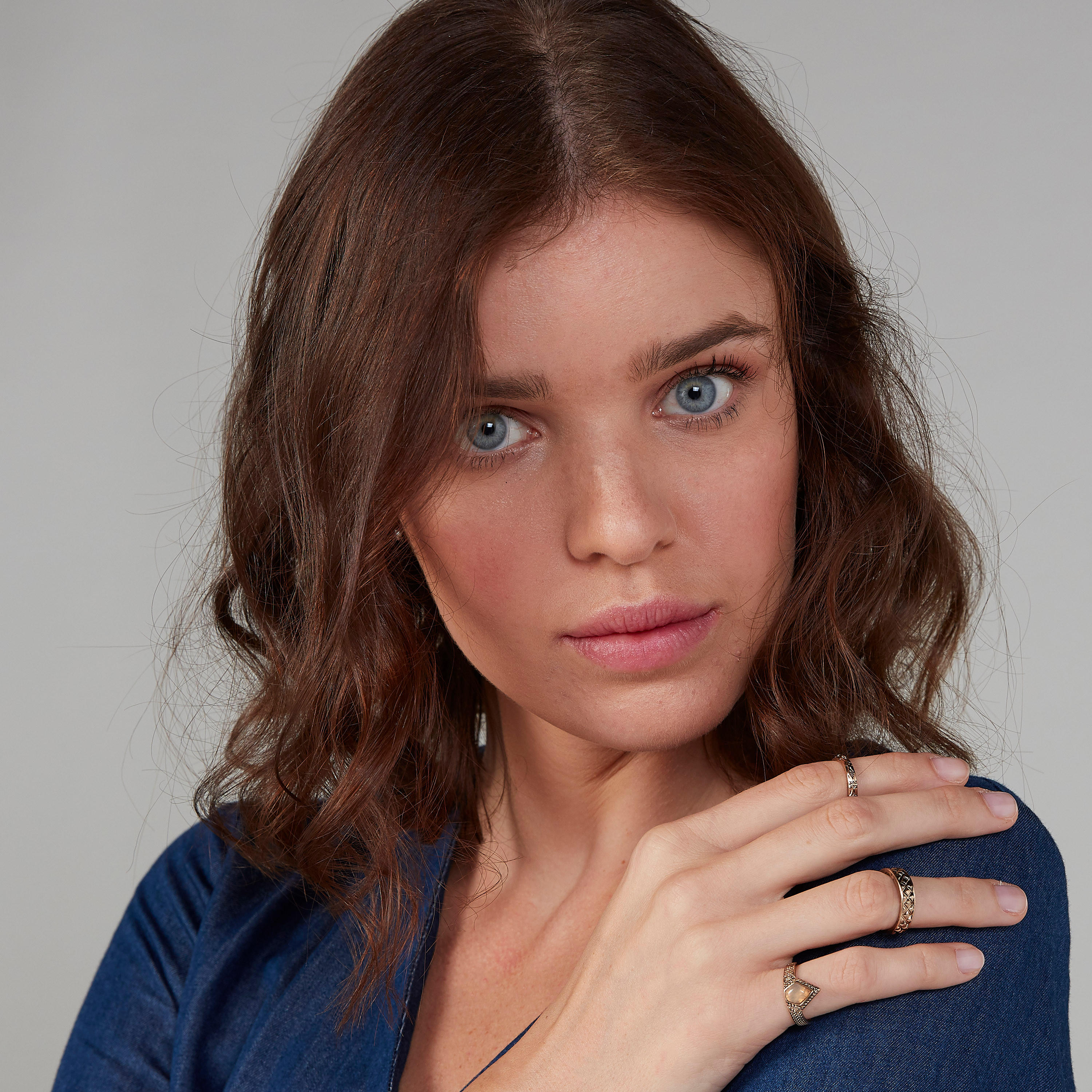 خواتم مزيّنة - طقم من 5 قطع-women-watchesandjewellery-jewellery-rings-image-2