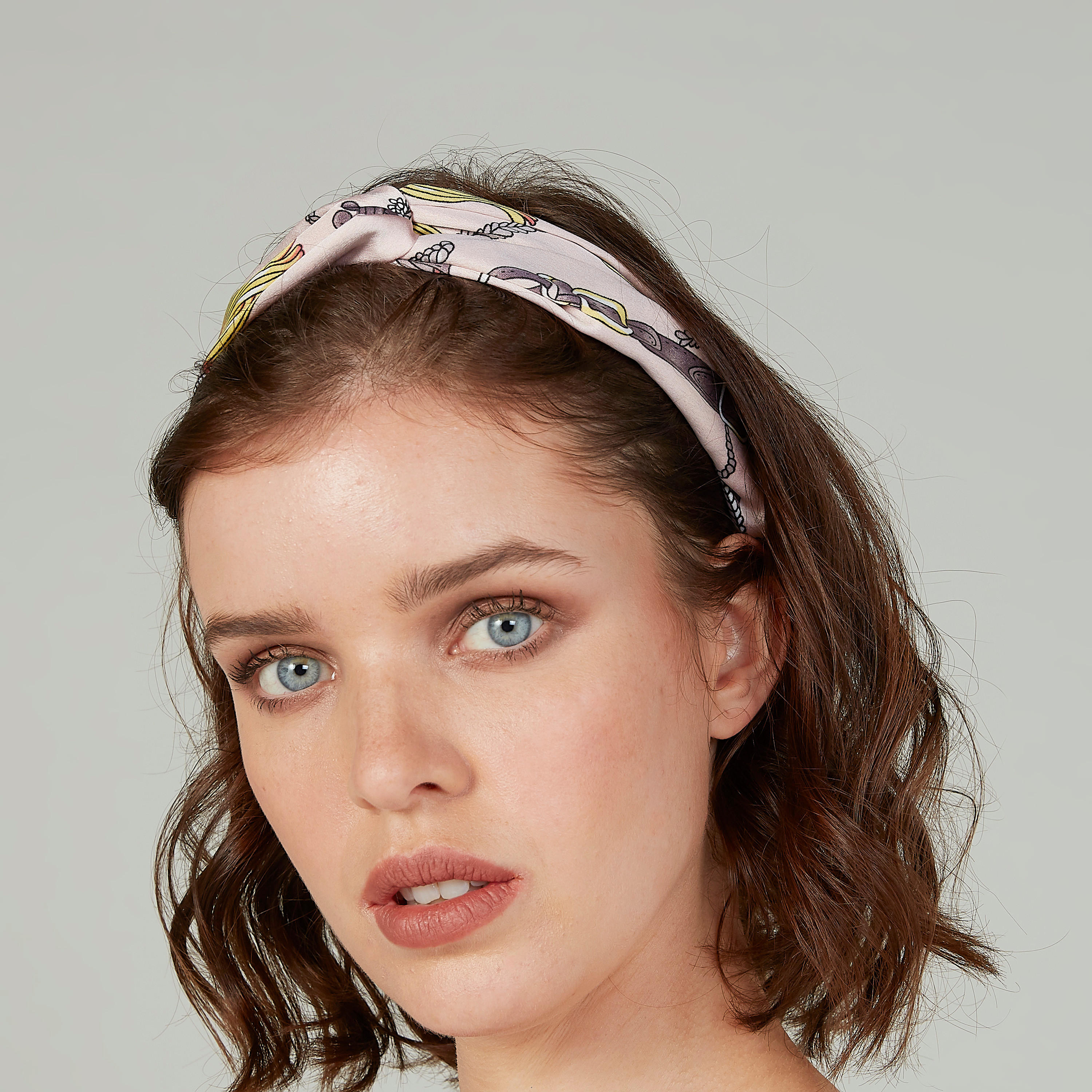 شريطة رأس بطبعات - طقم من قطعتين-women-hairaccessories-image-3