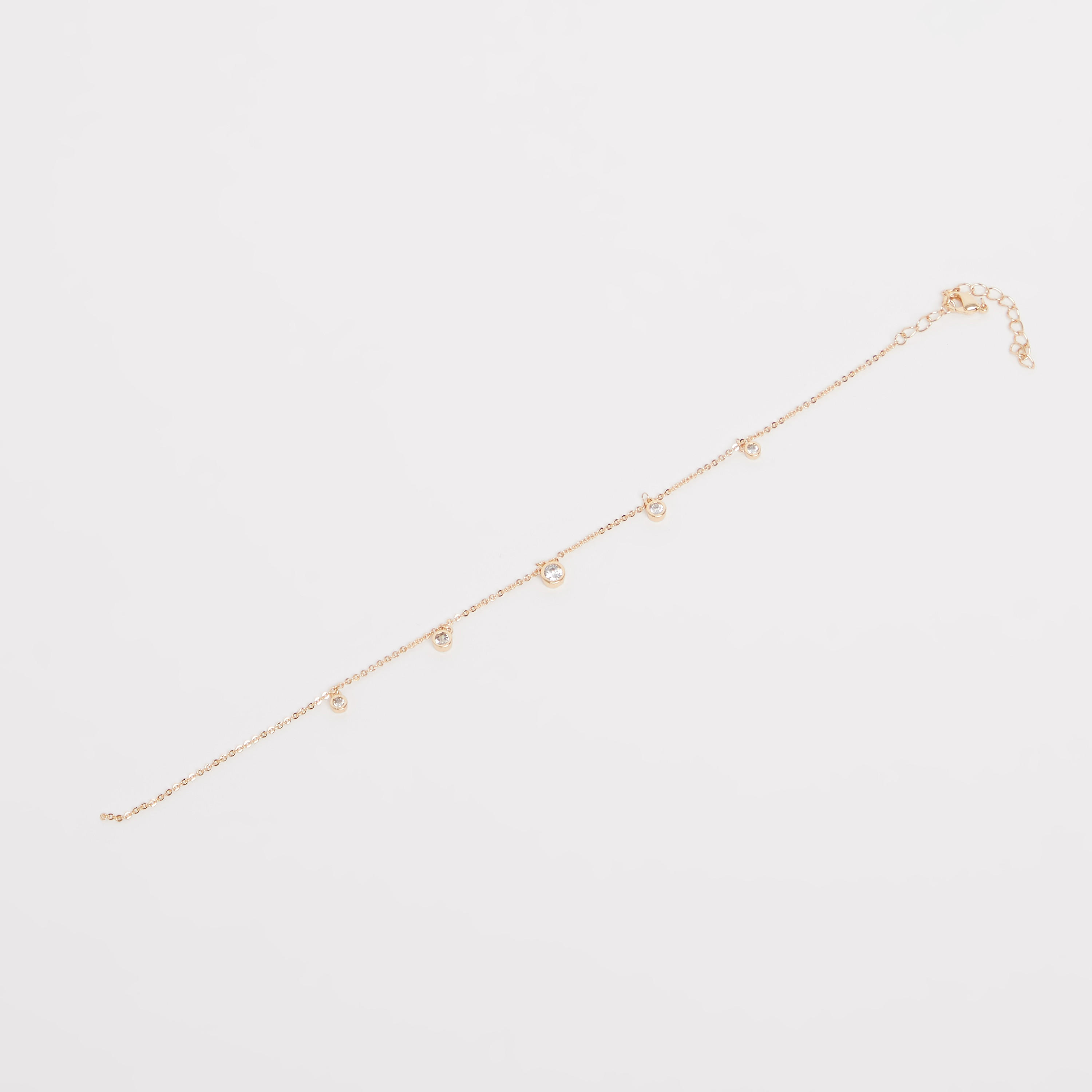 خلخال مزين مع مشبك للإغلاق-women-watchesandjewellery-jewellery-anklets-image-1