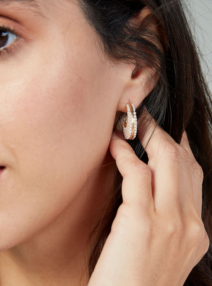 Set of 3 - Assorted Earrings with Pushback Closure-women-watchesandjewellery-jewellery-earrings-image-2
