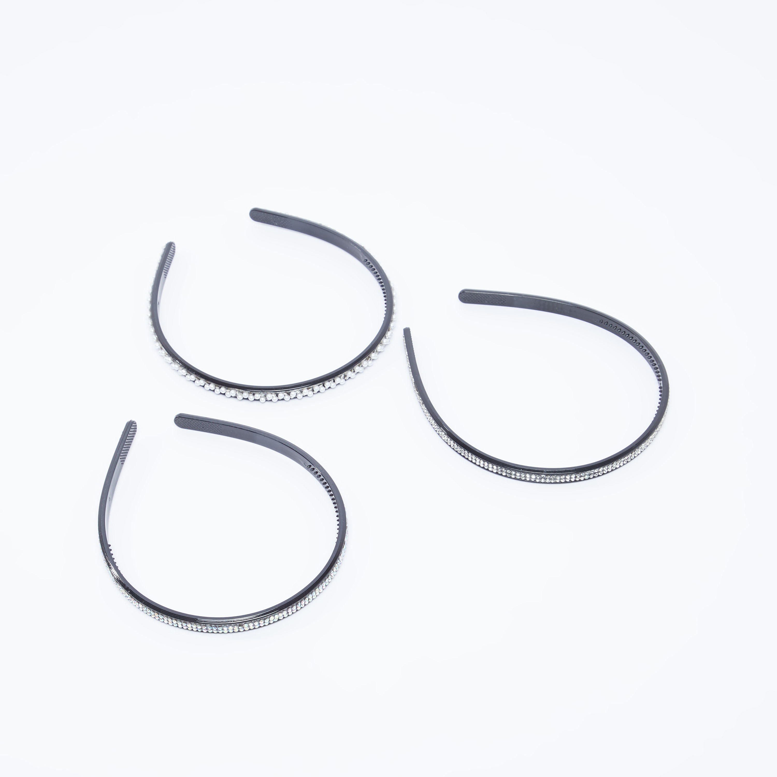 شريطة شعر مرصّعة - طقم من 3 قطع-women-hairaccessories-image-1