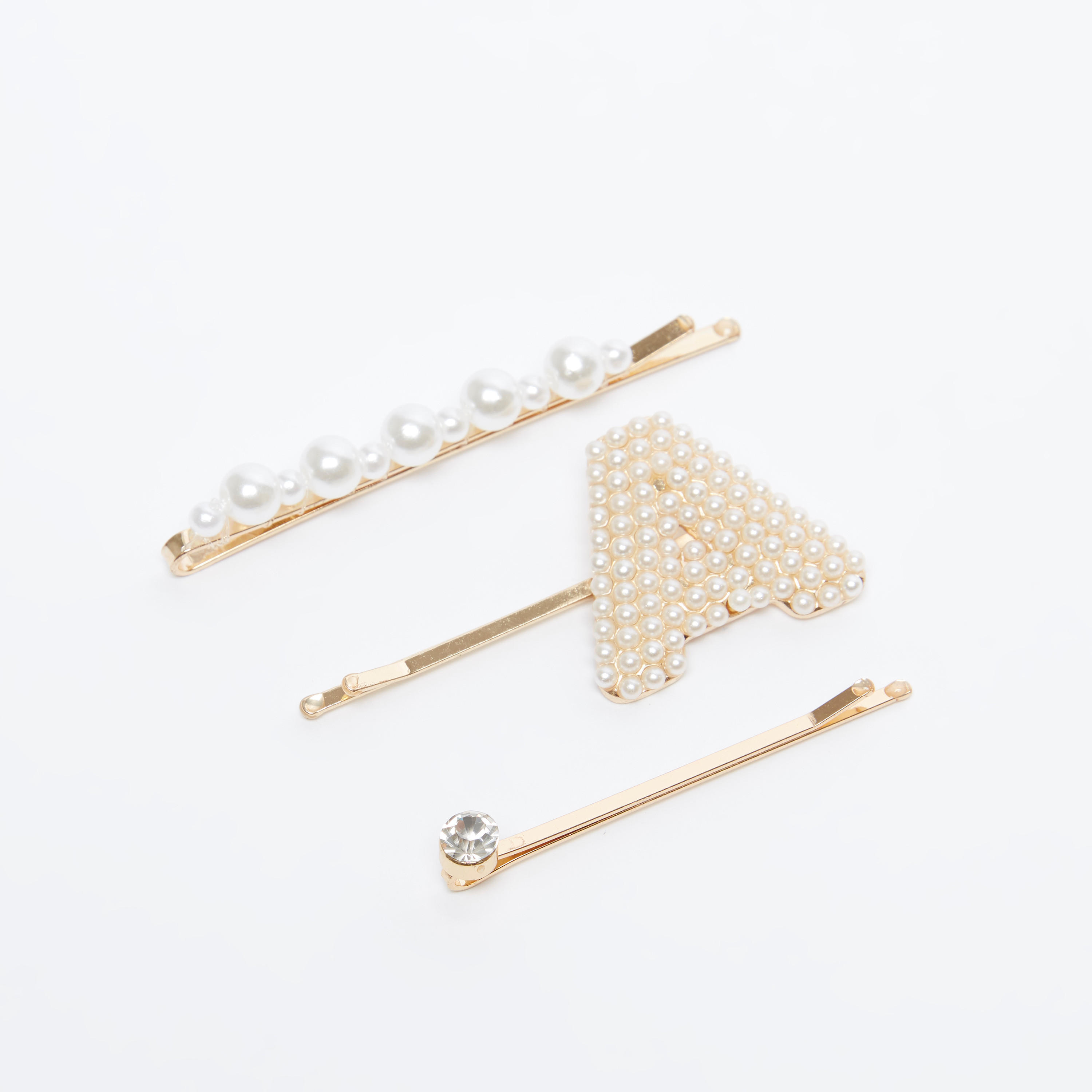 مشبك شعر مزيّن - طقم من 3 قطع-women-hairaccessories-image-1