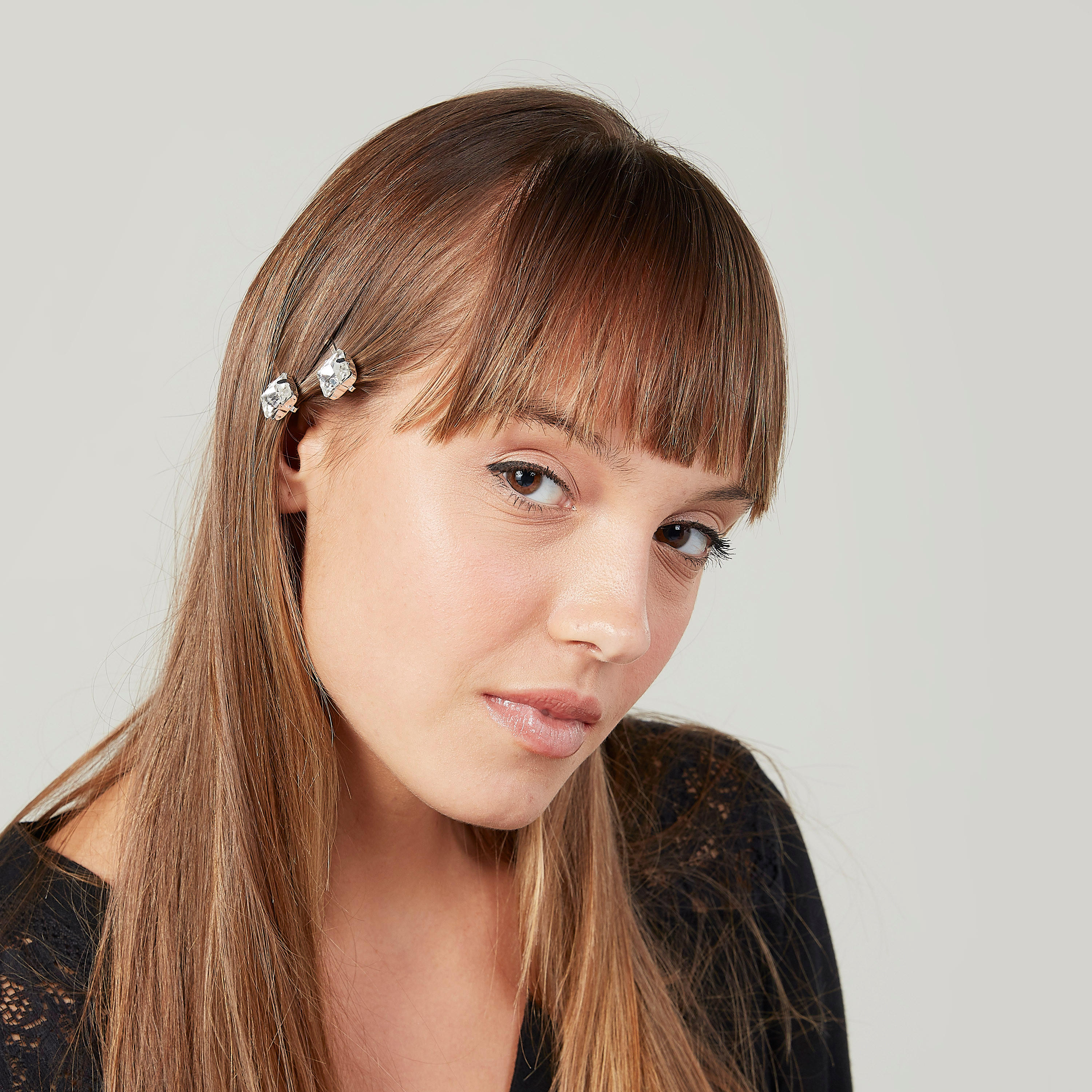 دبابيس شعر مرصعة - طقم من 4 قطع-women-hairaccessories-image-2