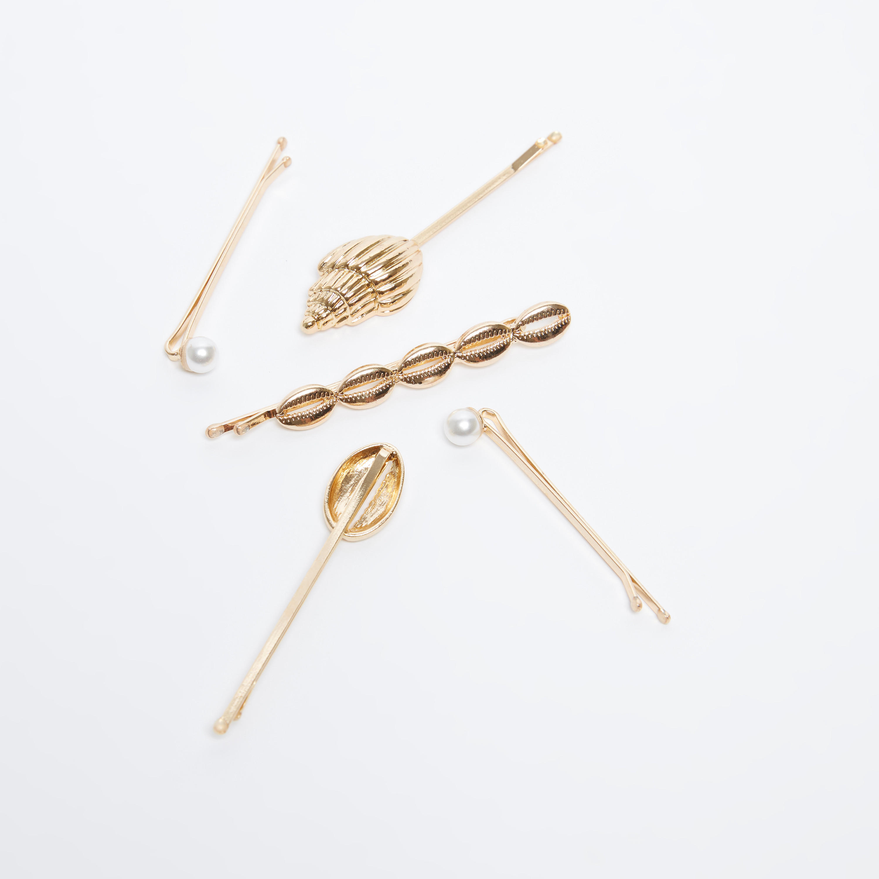 دبابيس شعر مزيّنة - طقم من 4 قطع-women-hairaccessories-image-3