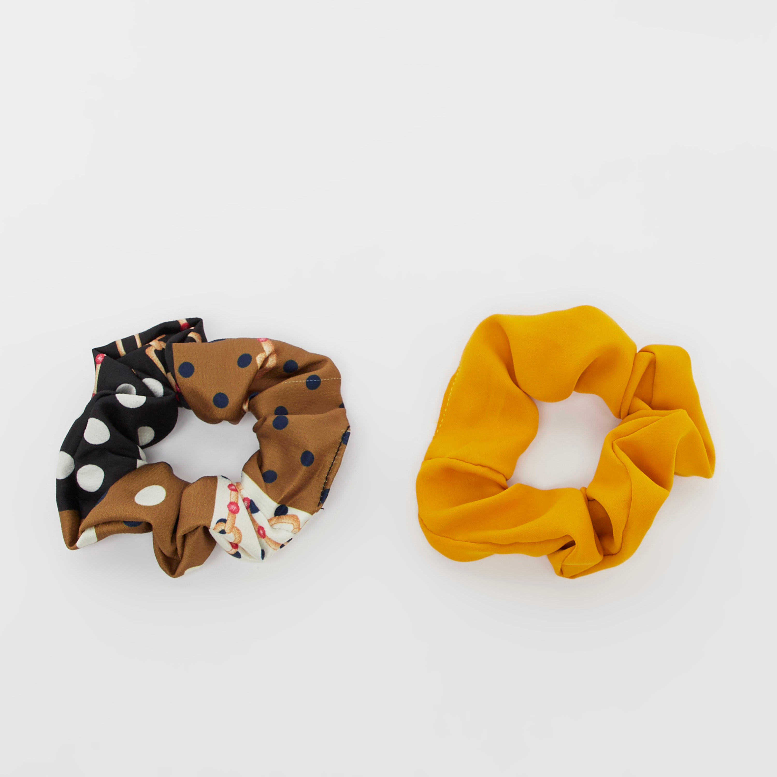 Set of 2 - Printed Hair Ties-women-hairaccessories-image-1