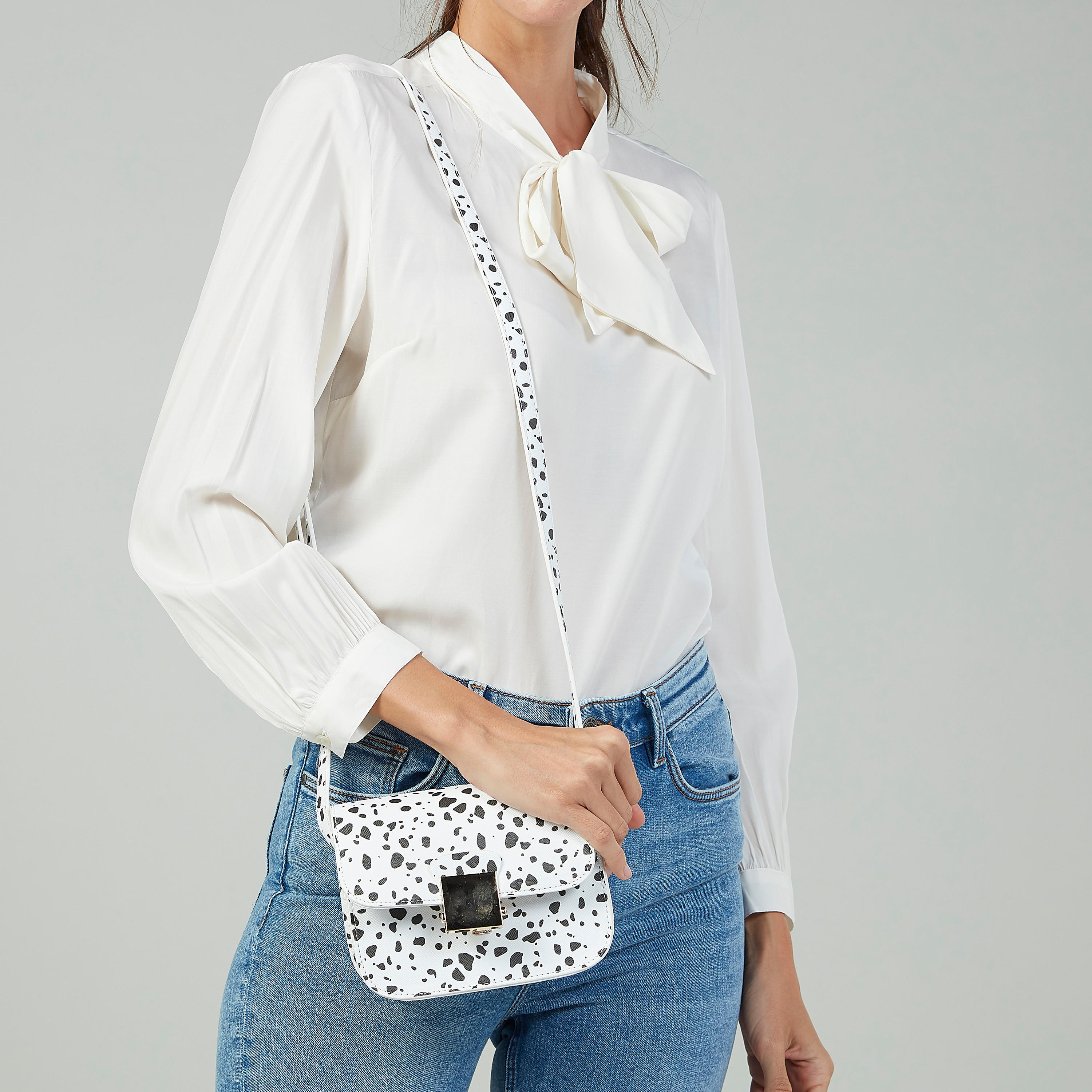 Printed Crossbody Bag with Adjustable Strap and Flap-women-bagsandwallets-handbags-image-2