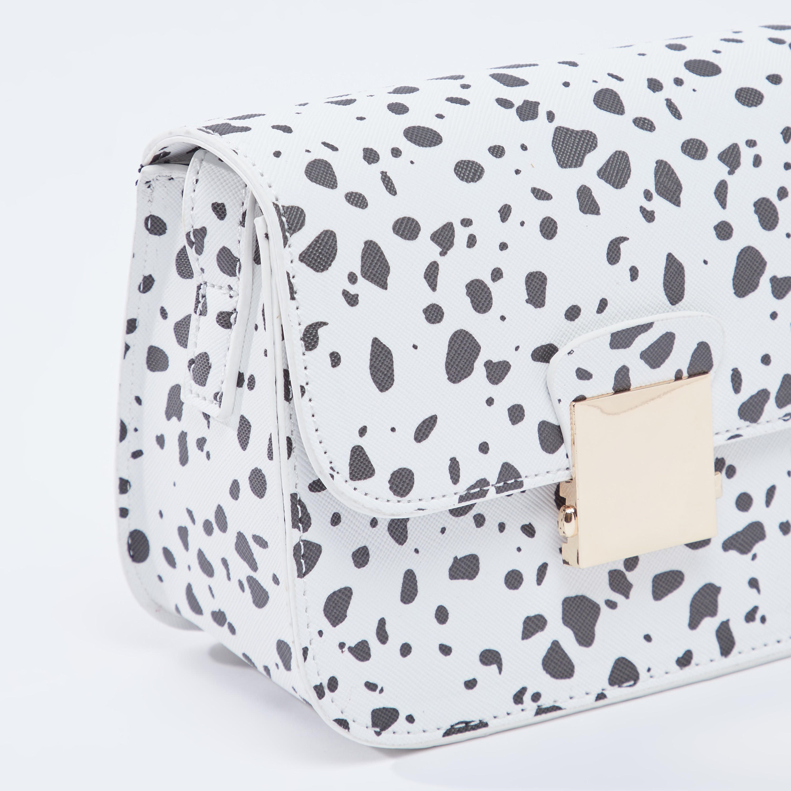 Printed Crossbody Bag with Adjustable Strap and Flap-women-bagsandwallets-handbags-image-3