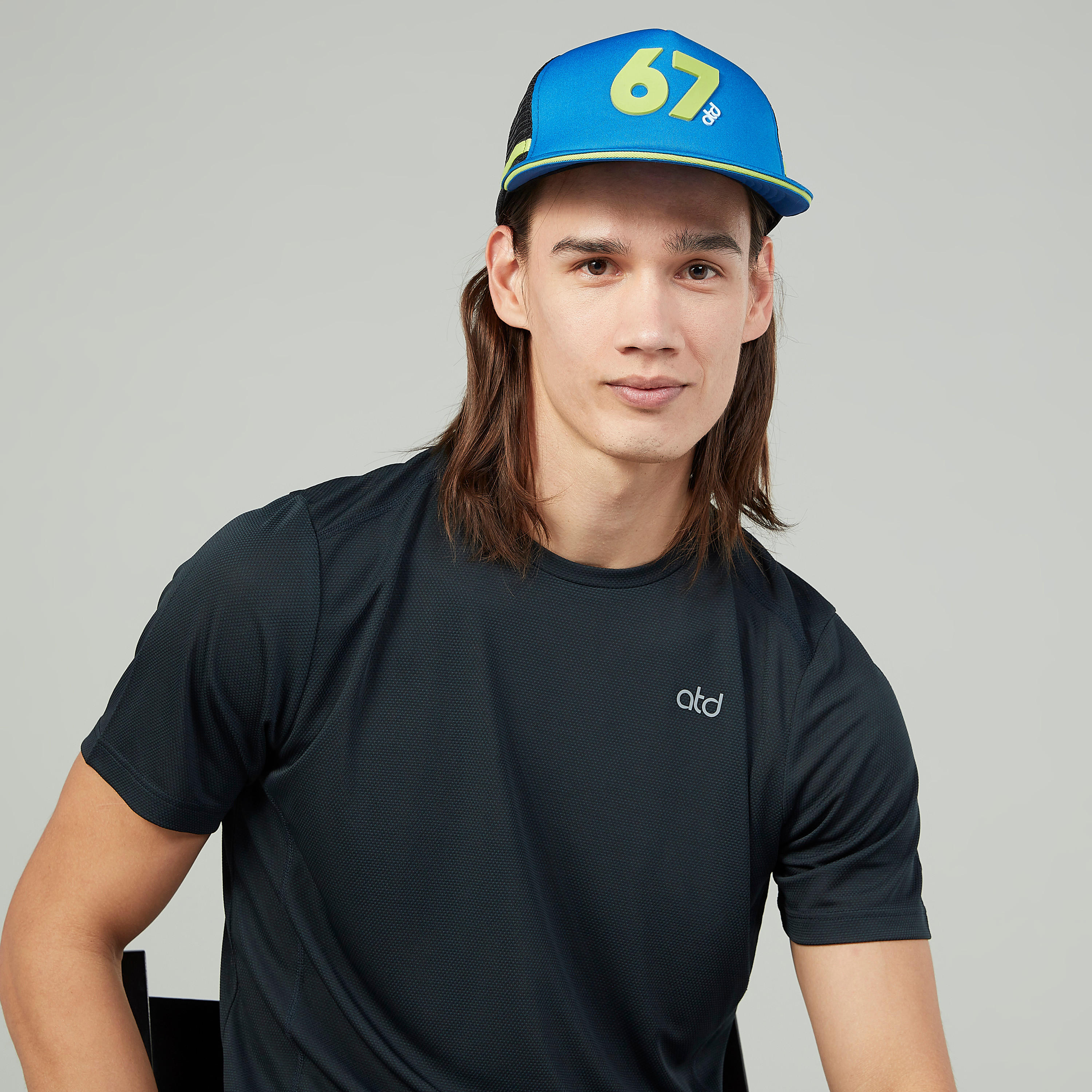 Textured Cap with Snap Closure-men-caps-image-2