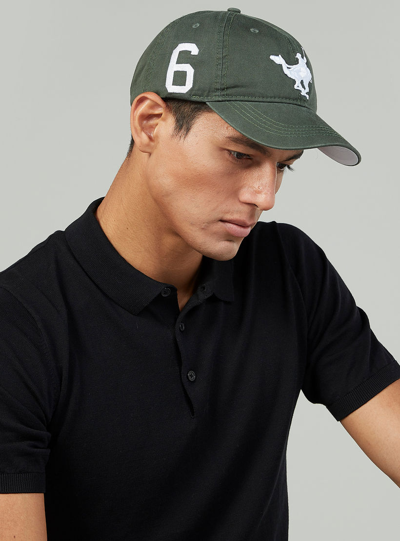 قبعة بارزة الملمس بزر للإغلاق-men-caps-image-3