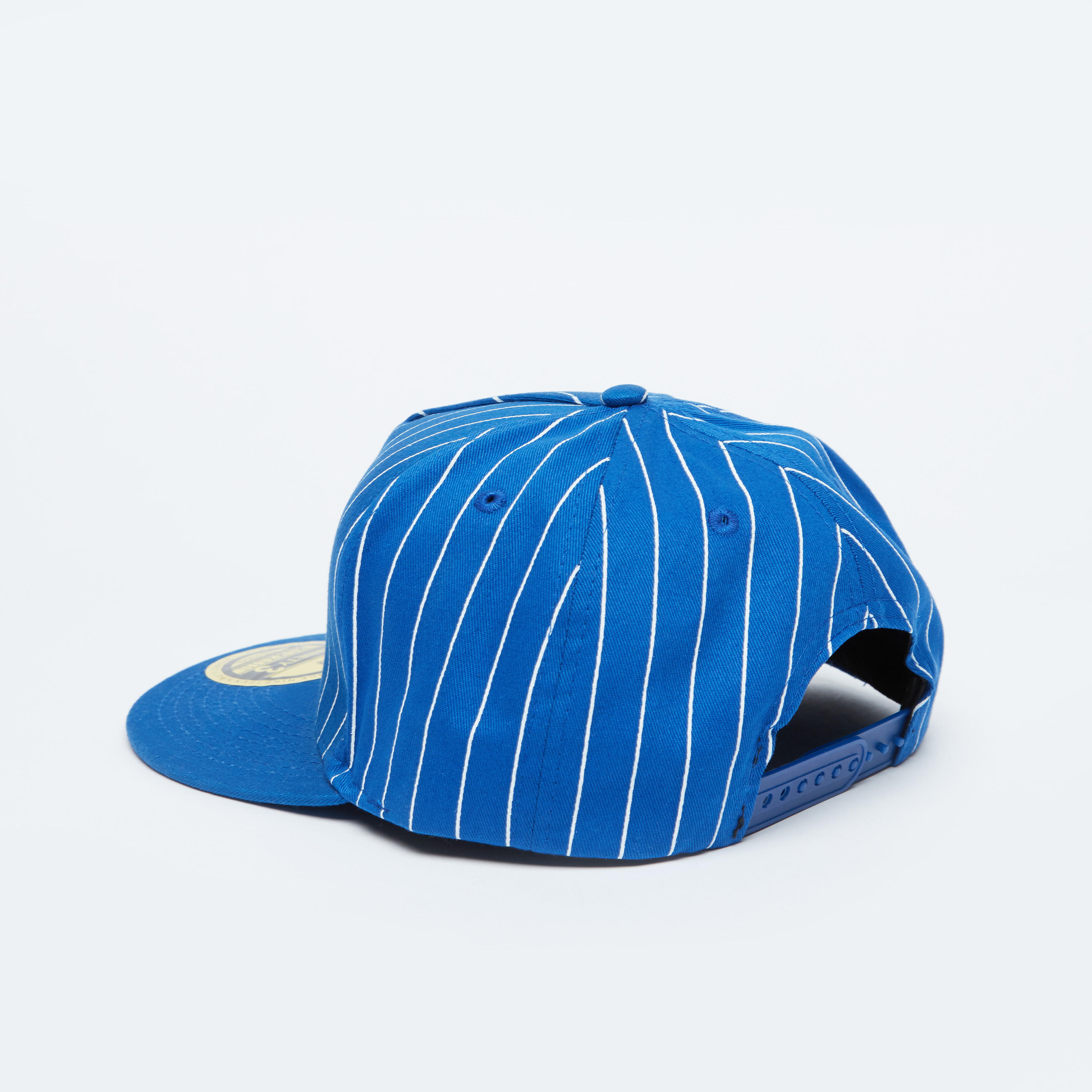 قبعة كاب مقلّم بزر إغلاق-men-caps-image-1