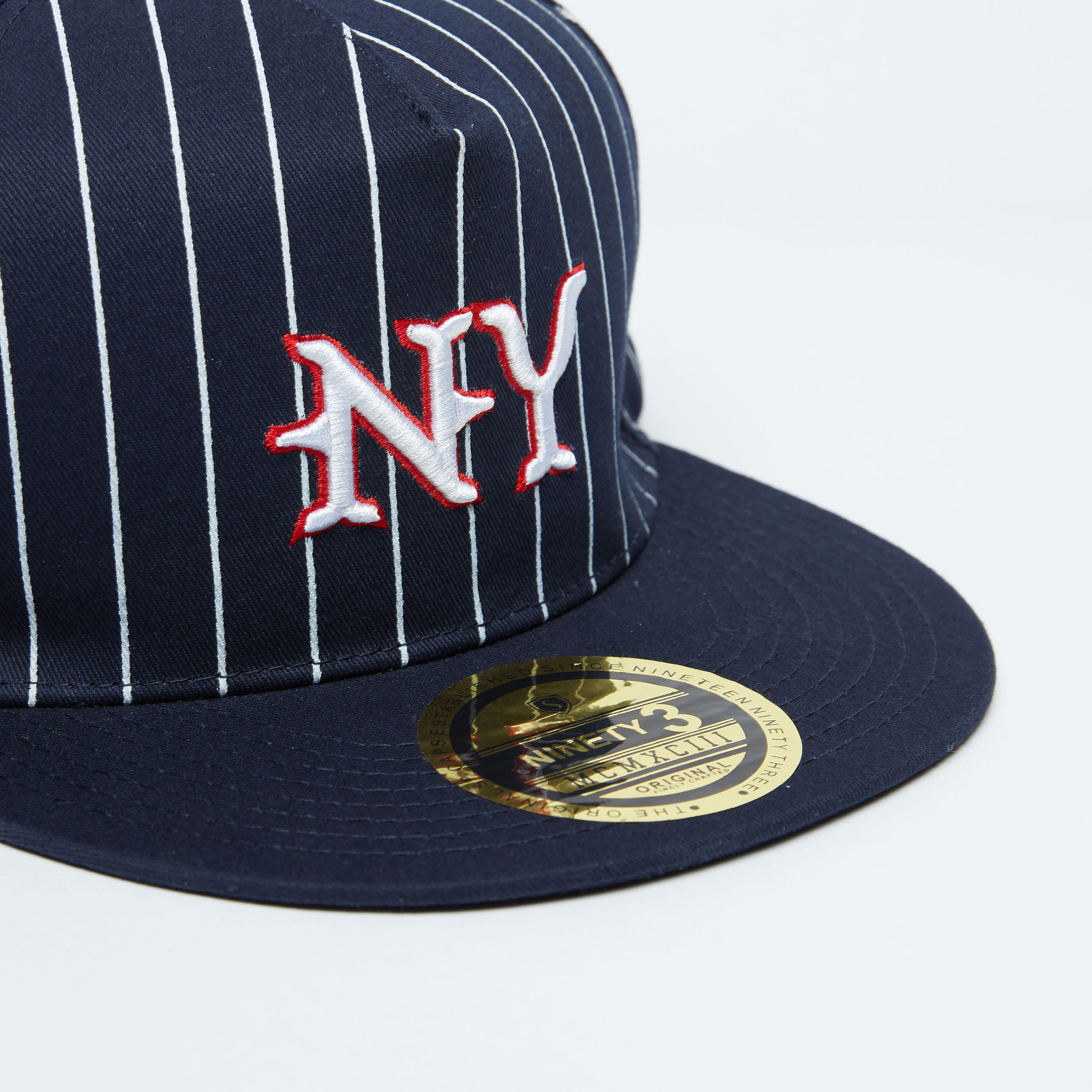 Striped Cap with Snap Closure-men-caps-image-3