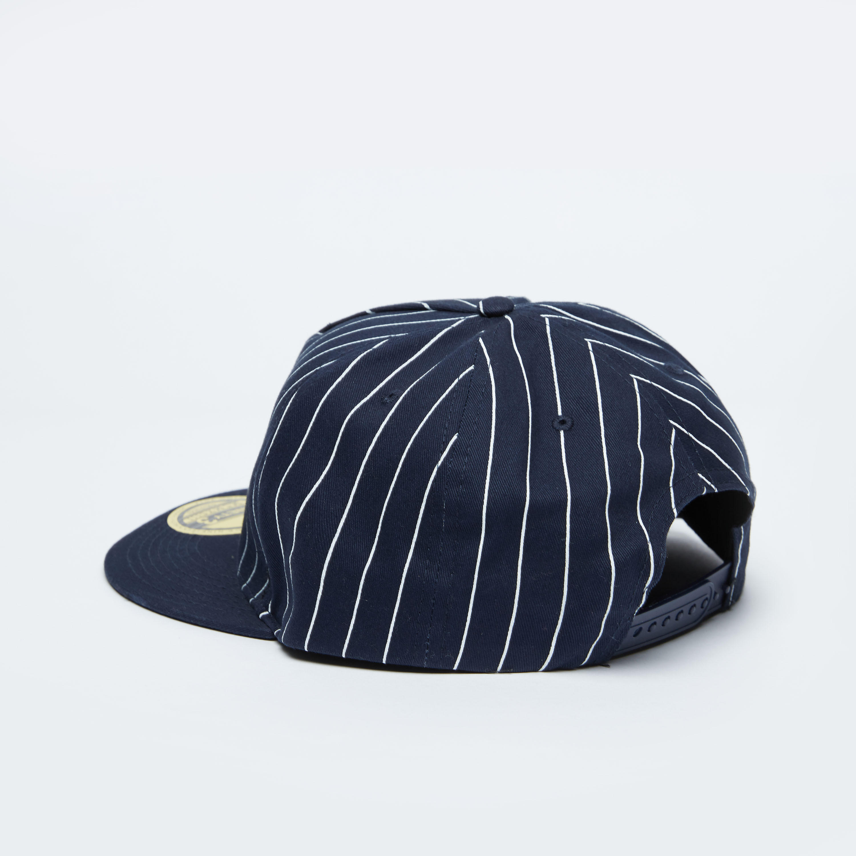 Striped Cap with Snap Closure-men-caps-image-4