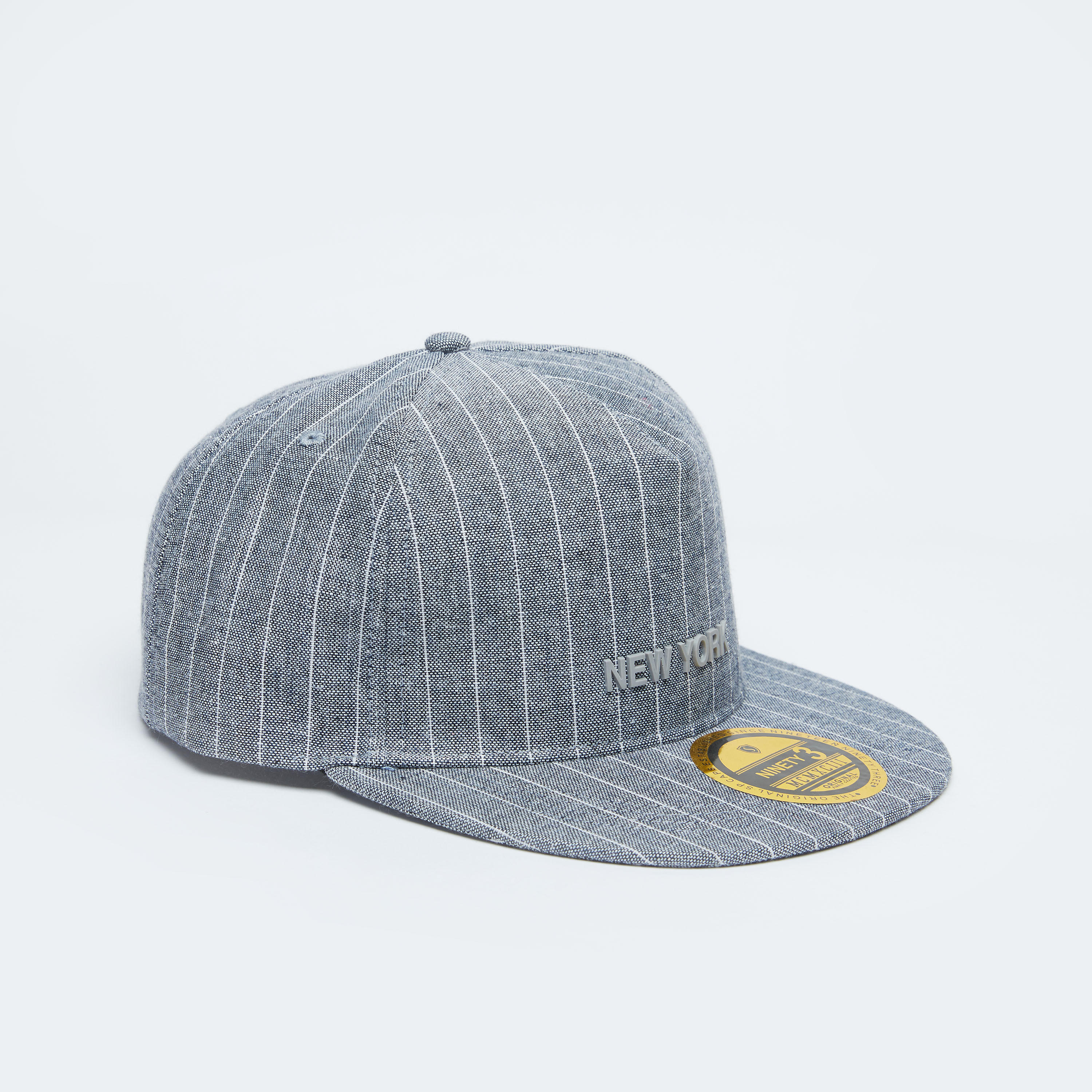 قبعة كاب مقلّمة بزر إغلاق-men-caps-image-4