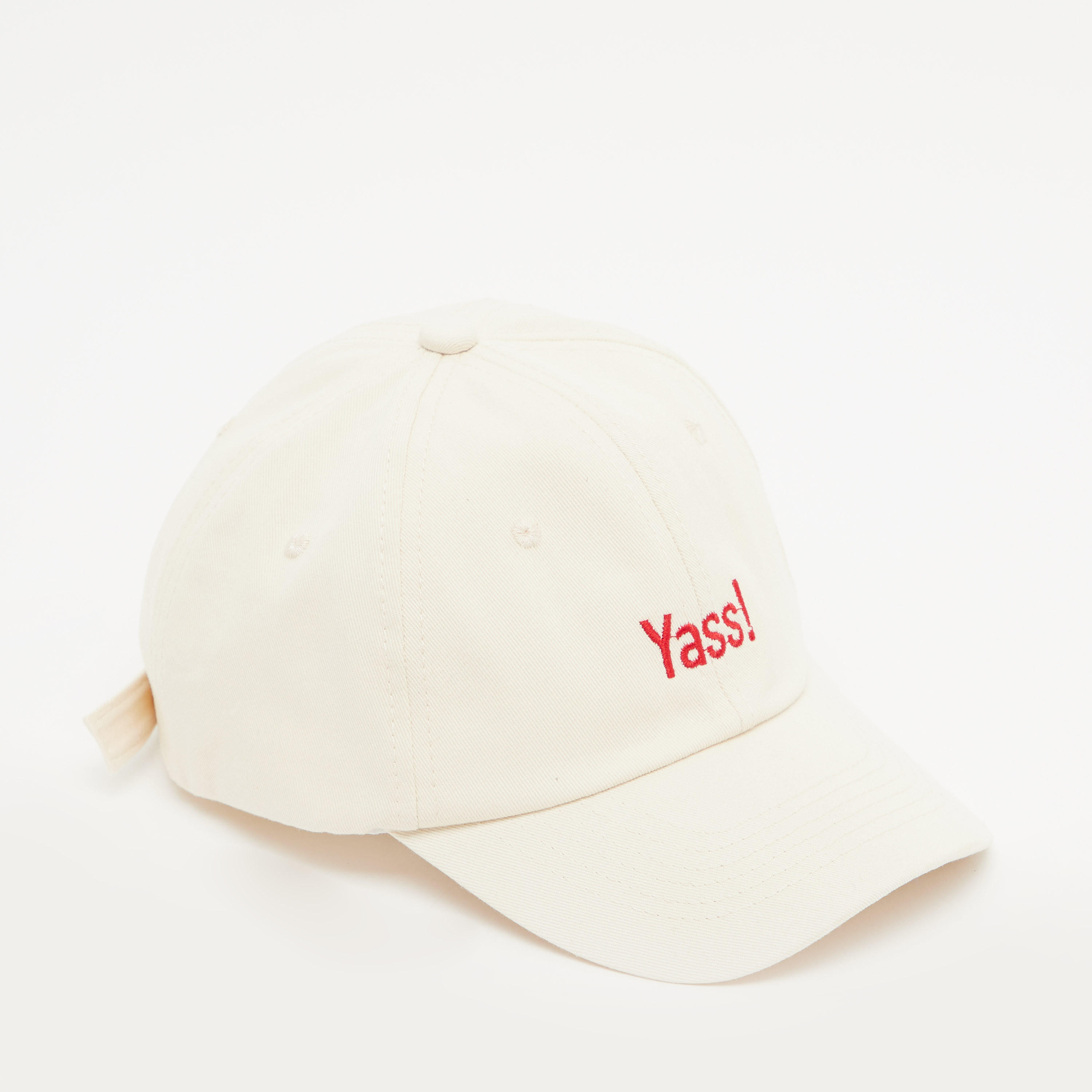 كاب بارز الملمس بإبزيم إغلاق-women-clothingaccessories-capsandhats-image-1