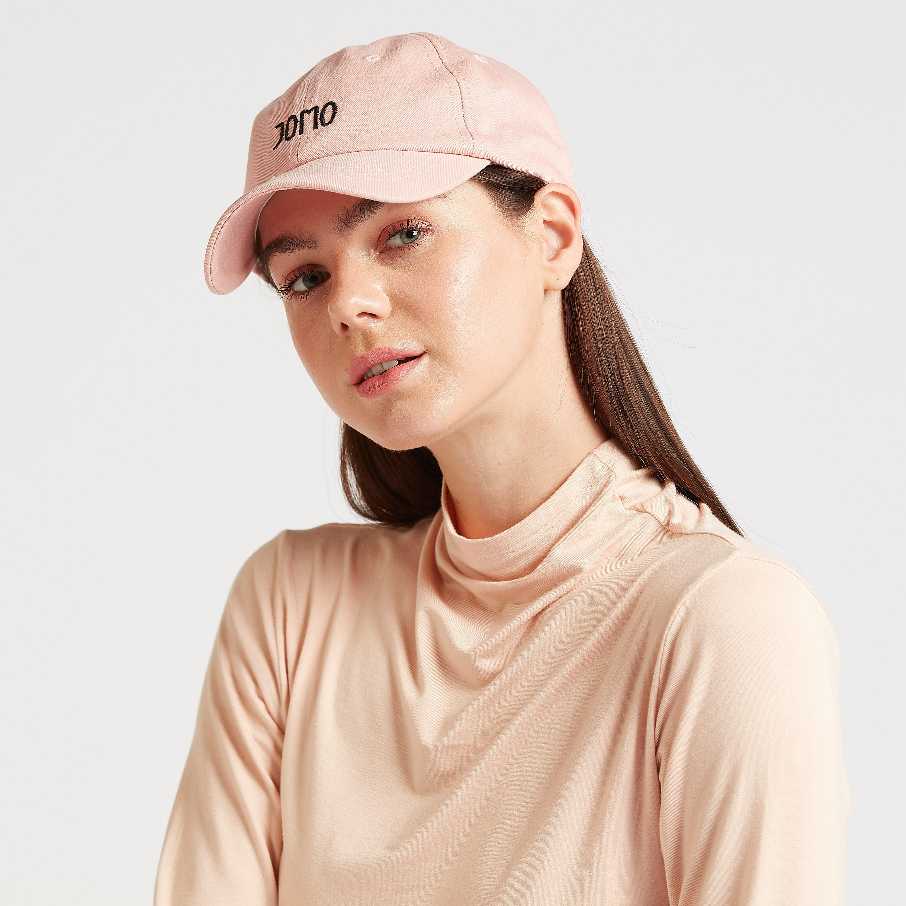 قبعة كاب بارزة الملمس بإبزيم إغلاق-women-clothingaccessories-capsandhats-image-3