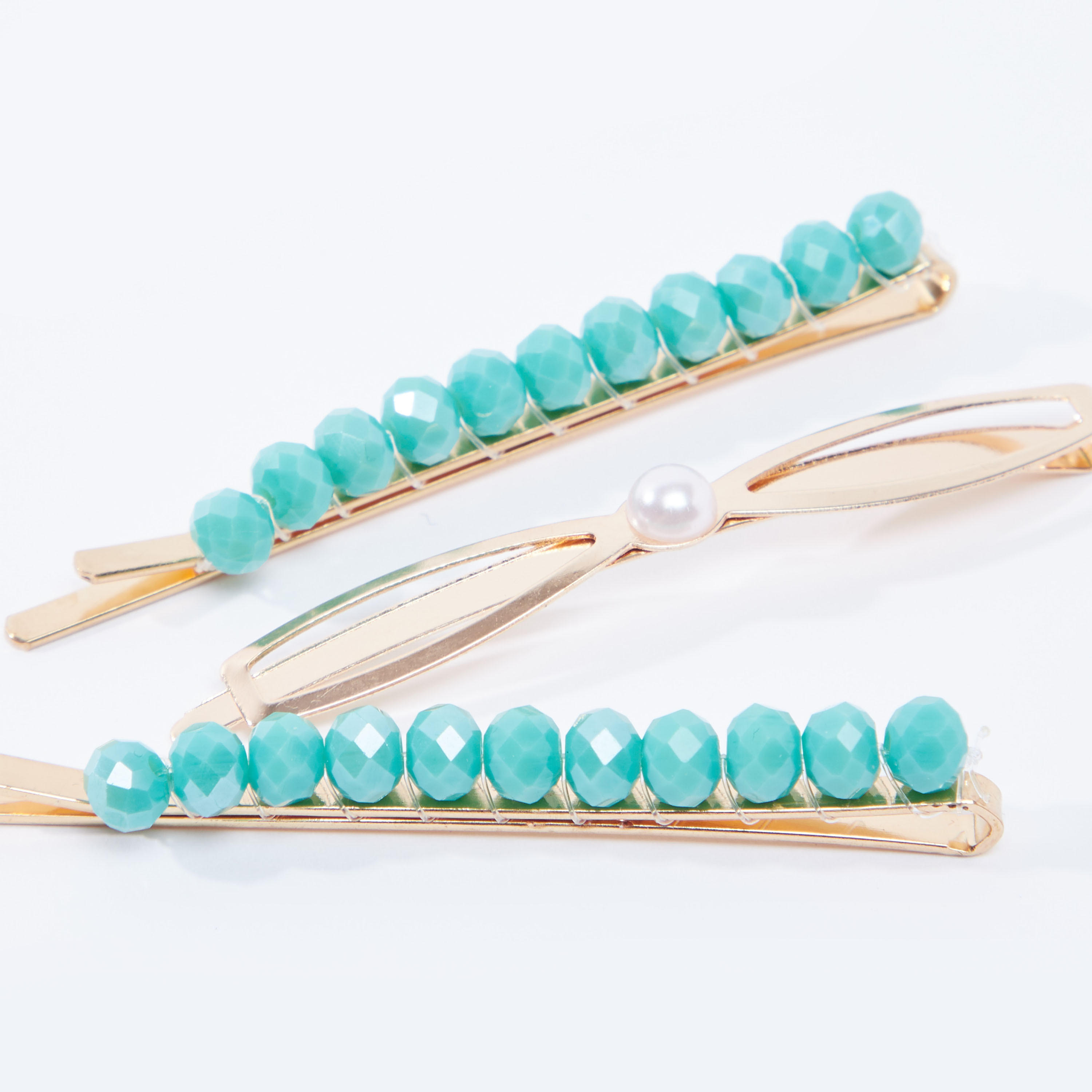 دبابيس شعر مزيّنة - طقم من 3 قطع-women-hairaccessories-image-3