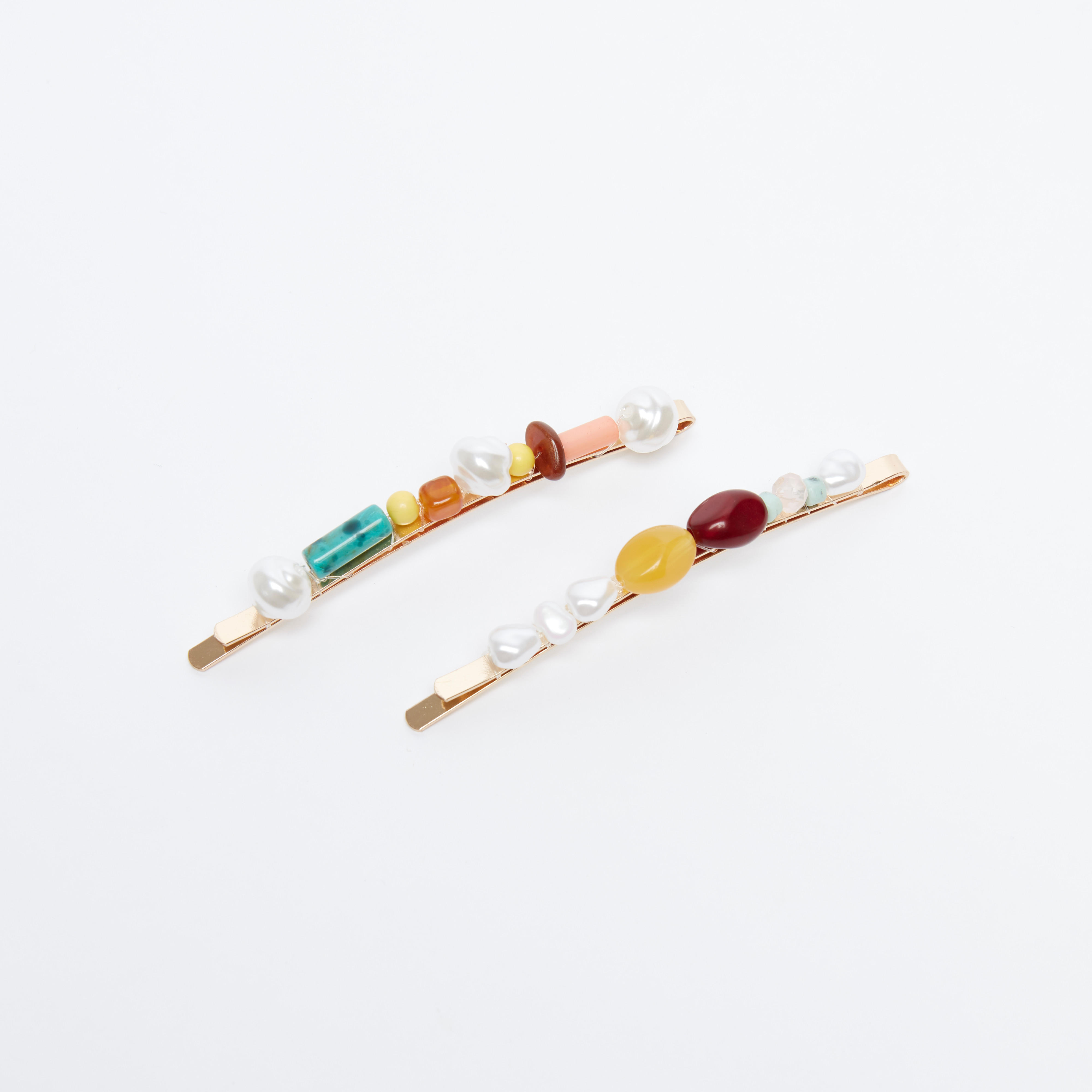 دبابيس شعر مزيّنة- طقم من قطعتين-women-hairaccessories-image-1