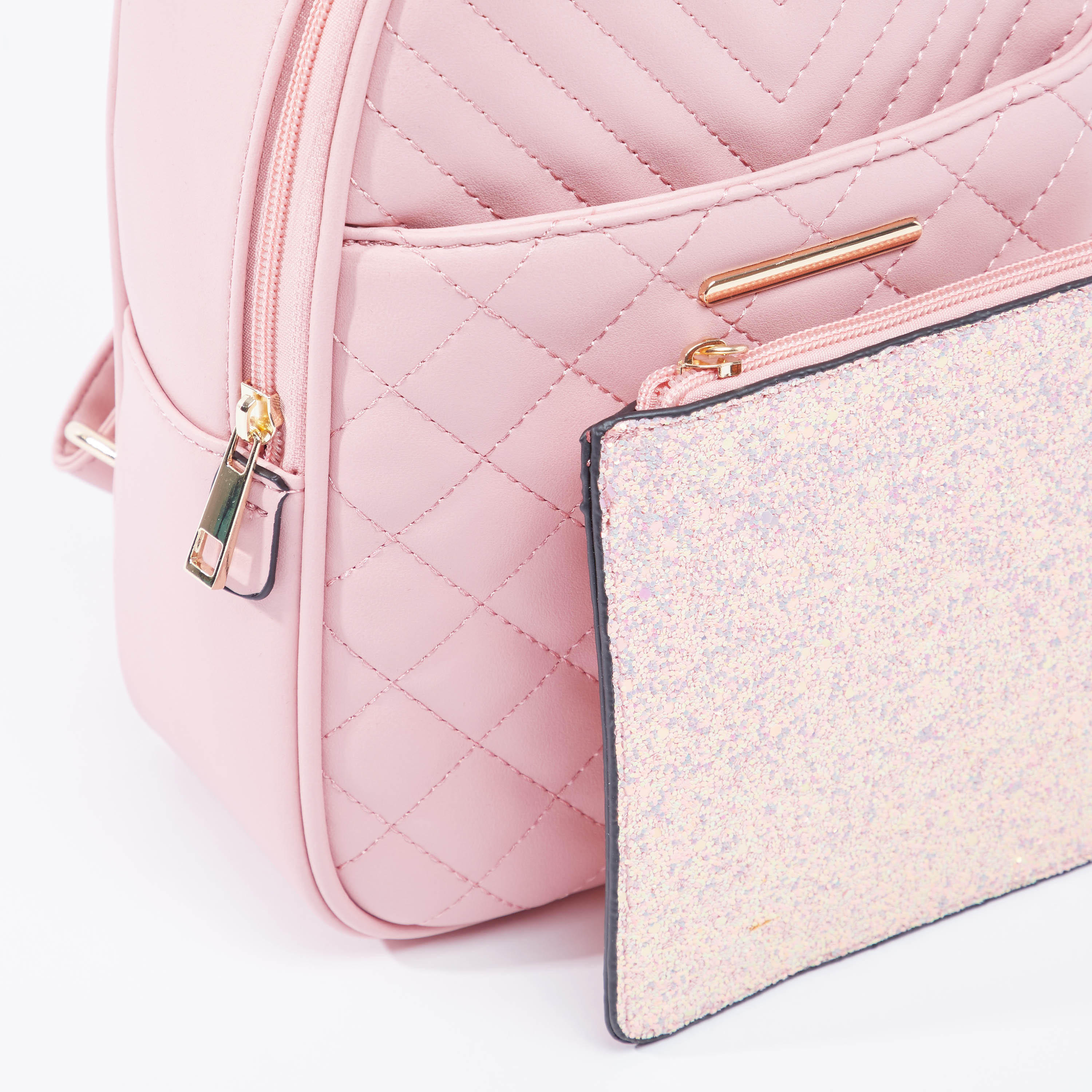 شنطة ظهر مبطنة بحمالات قابلة للتعديل بمقبض علوي-women-bagsandwallets-handbags-image-3