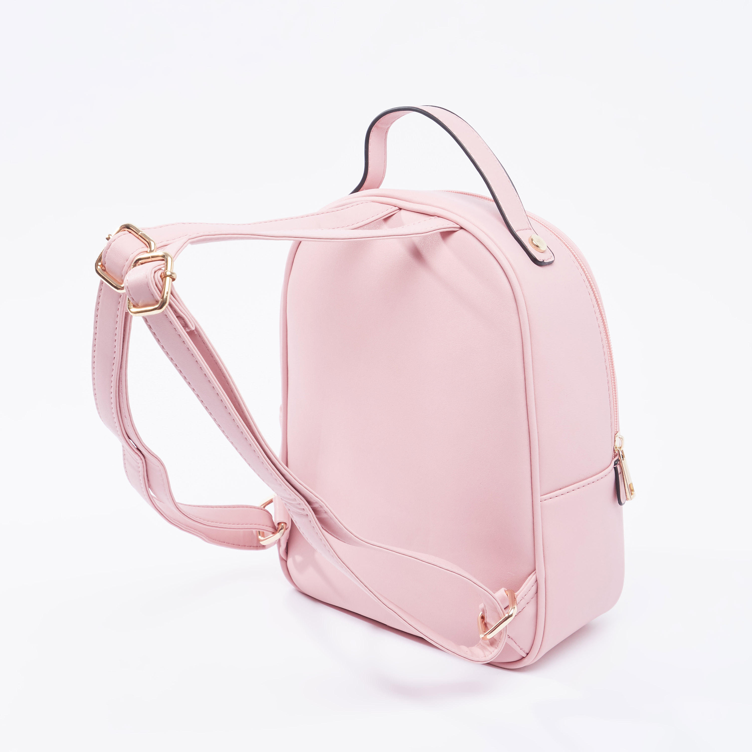 شنطة ظهر مبطنة بحمالات قابلة للتعديل بمقبض علوي-women-bagsandwallets-handbags-image-2