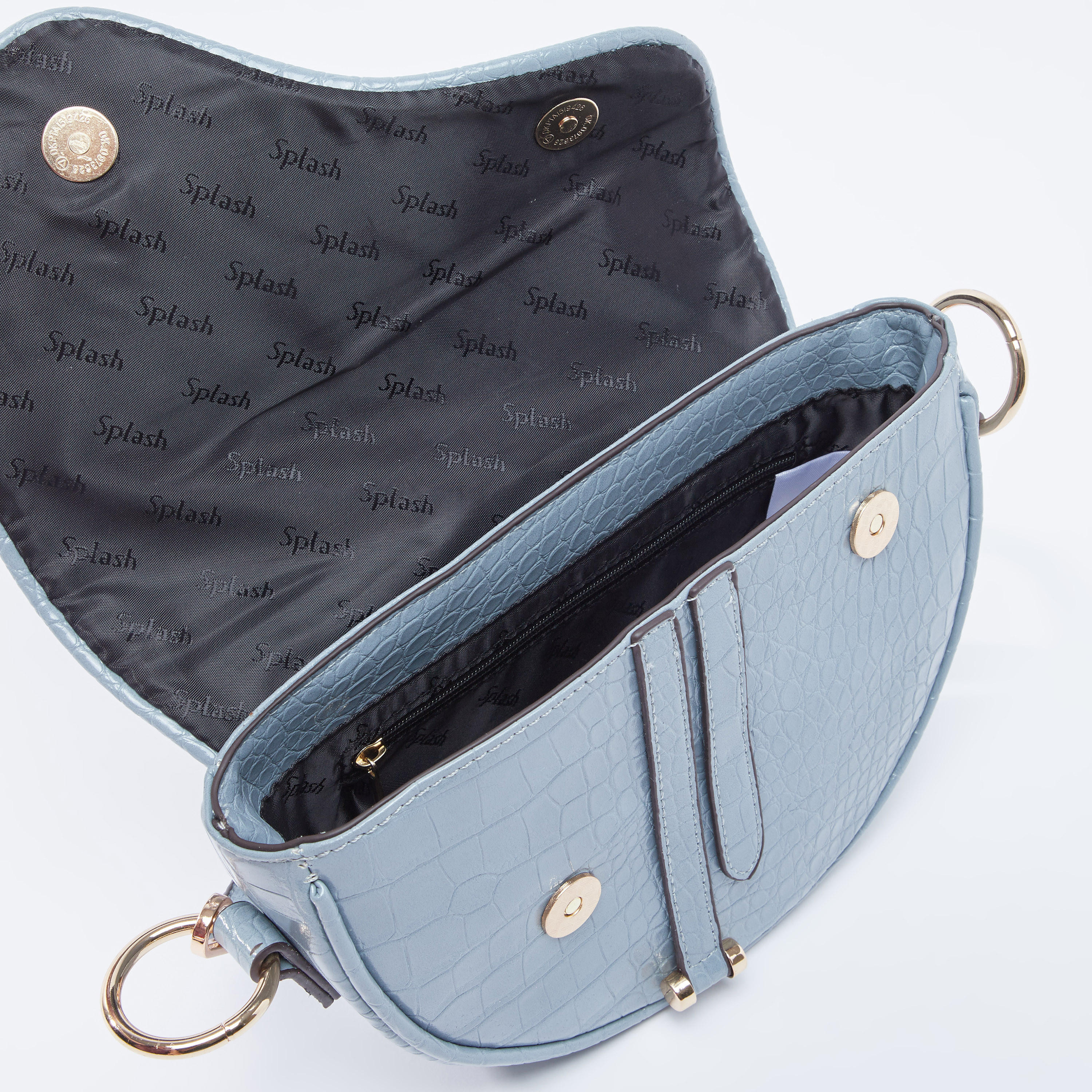 Textured Sling Bag with Magnetic Snap Closure and Detachable Strap-women-bagsandwallets-handbags-image-5