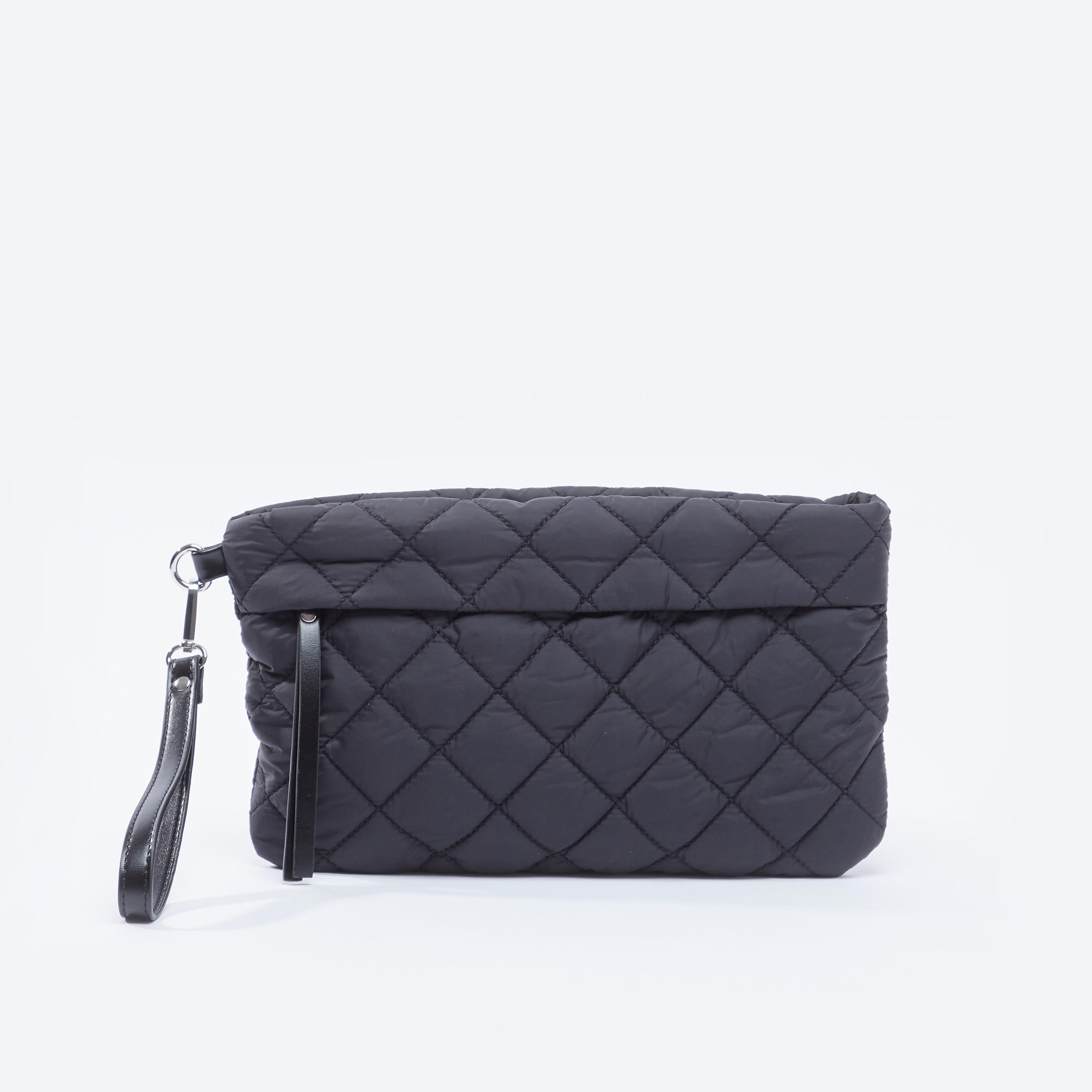 كلاتش مبطّنة بحزام معصم وسحّاب للإغلاق-women-bagsandwallets-wallets-image-1