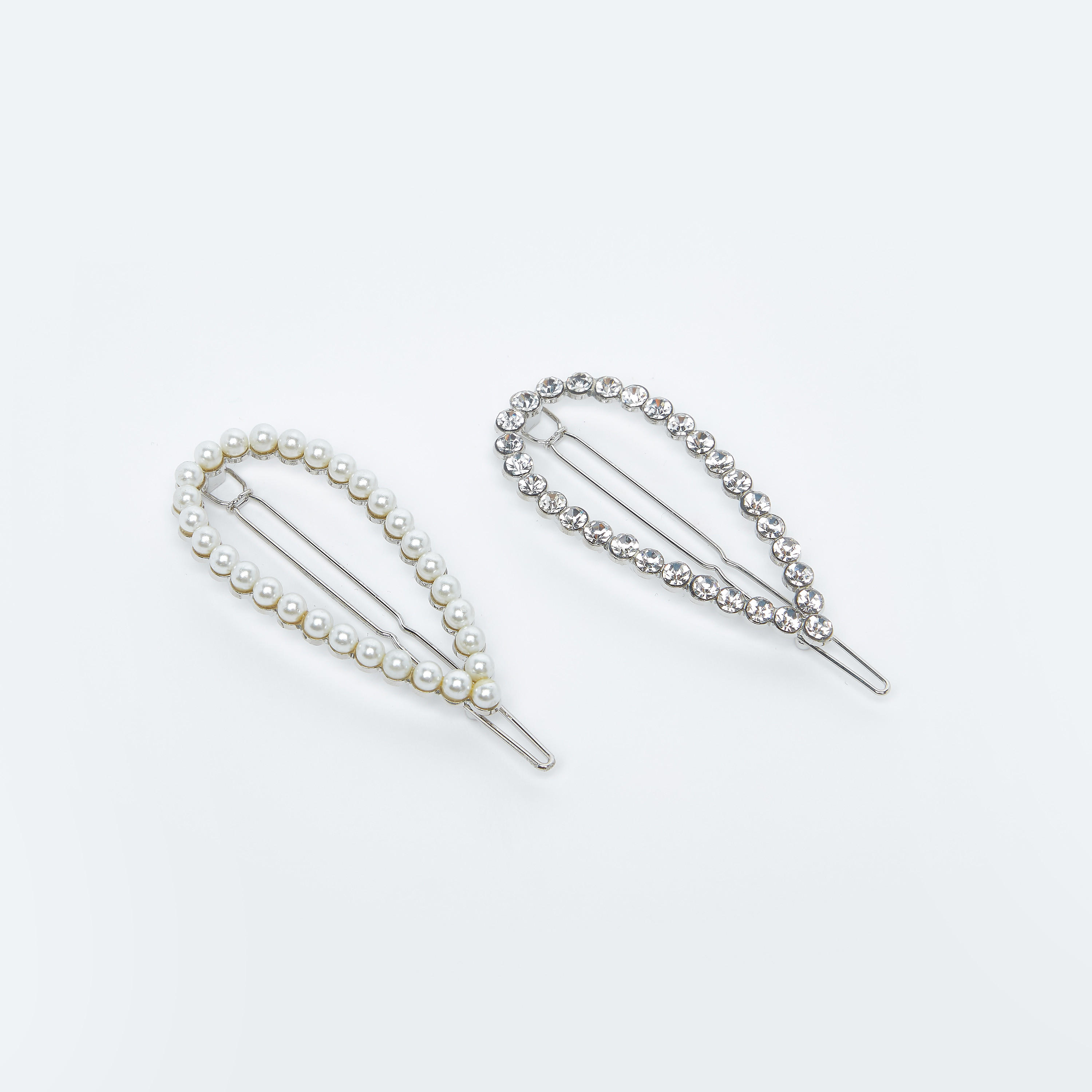 دبابيس شعر مزيّنة- طقم من قطعتين-women-hairaccessories-image-1