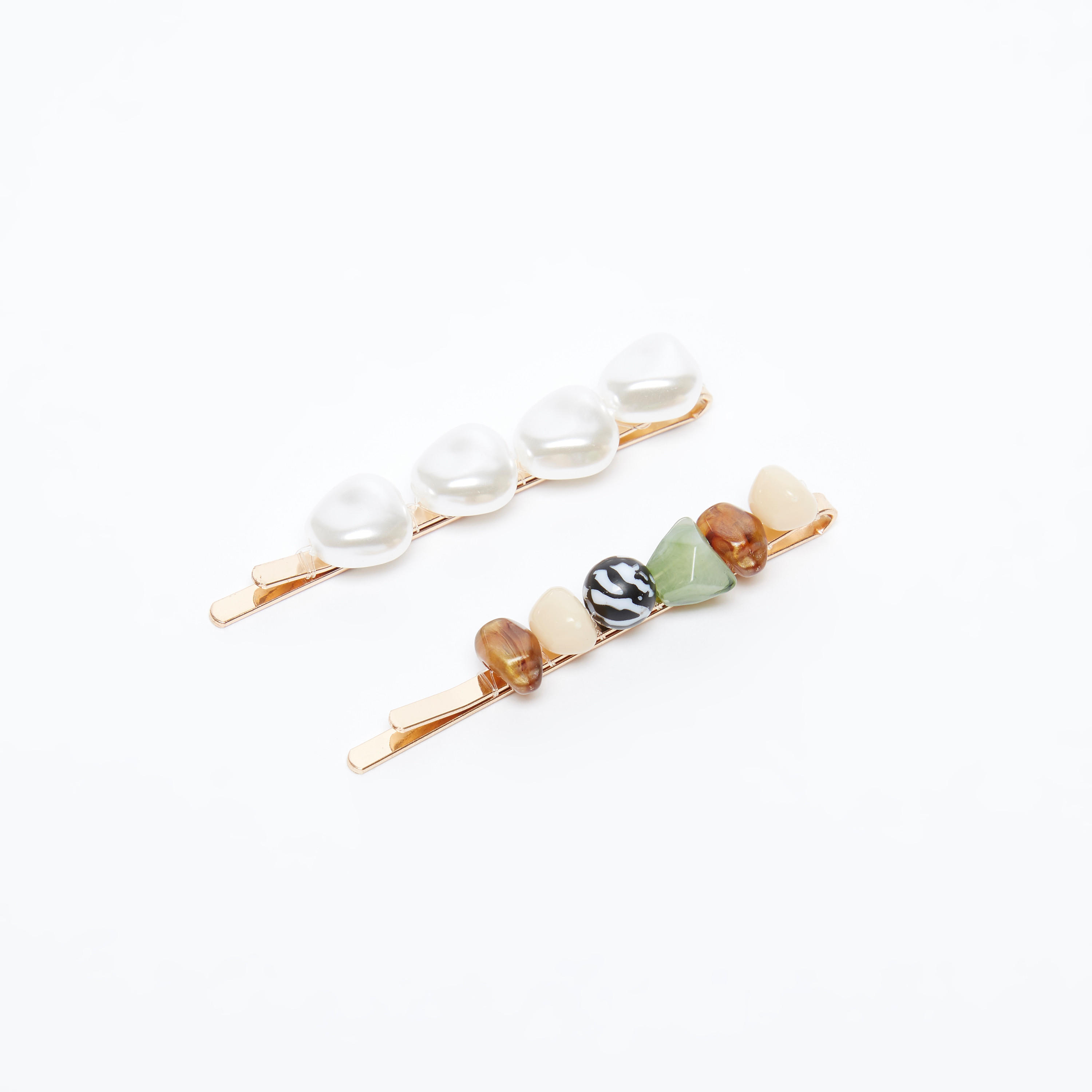 دبابيس شعر مزيّنة - طقم من 2 قطع-women-hairaccessories-image-1