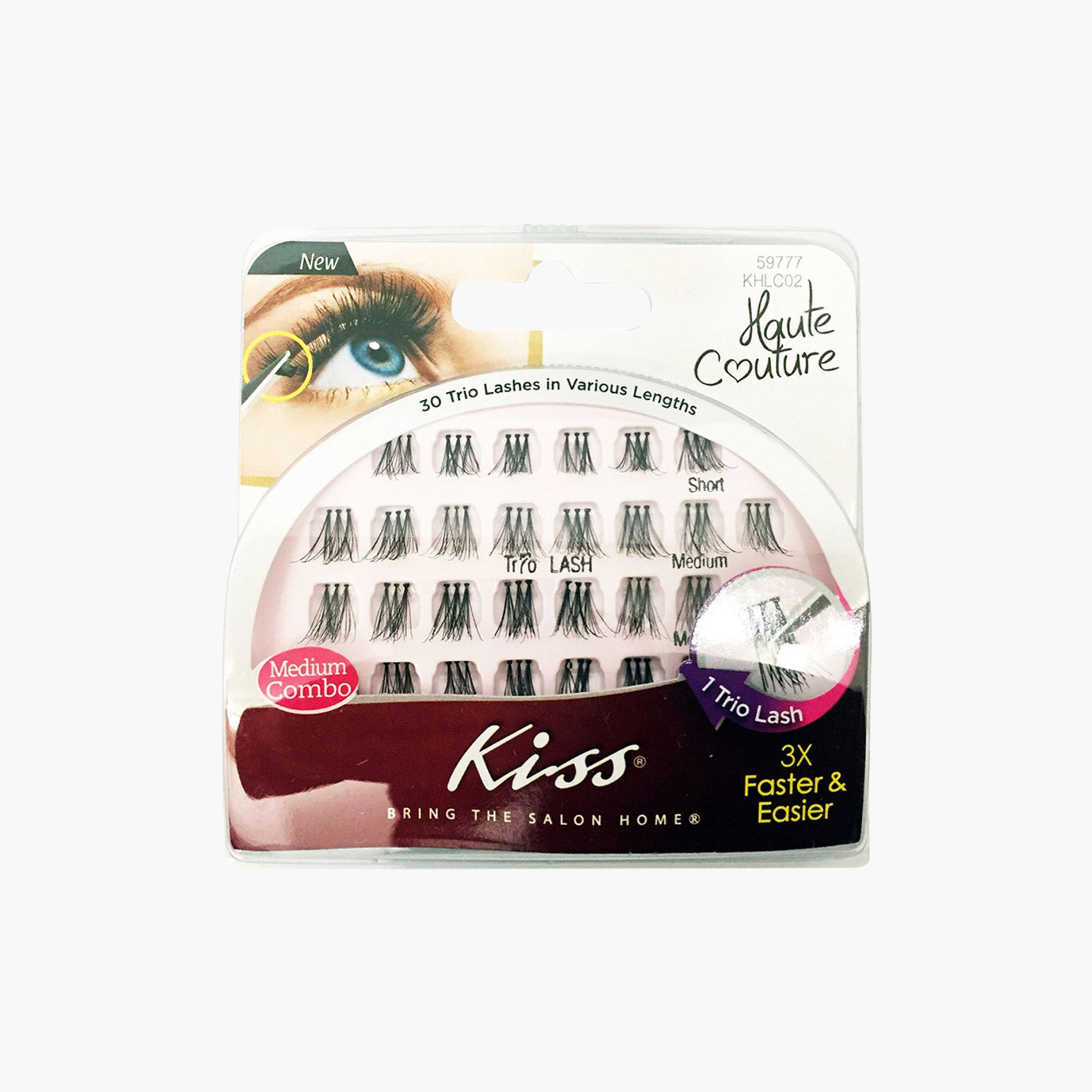 رموش صناعية ثلاثية هوت كوتور ريتز -30 قطعة من كيس كوزمتيكس-beautyandpersonalcare-makeup-eyes-falselashes-image-1
