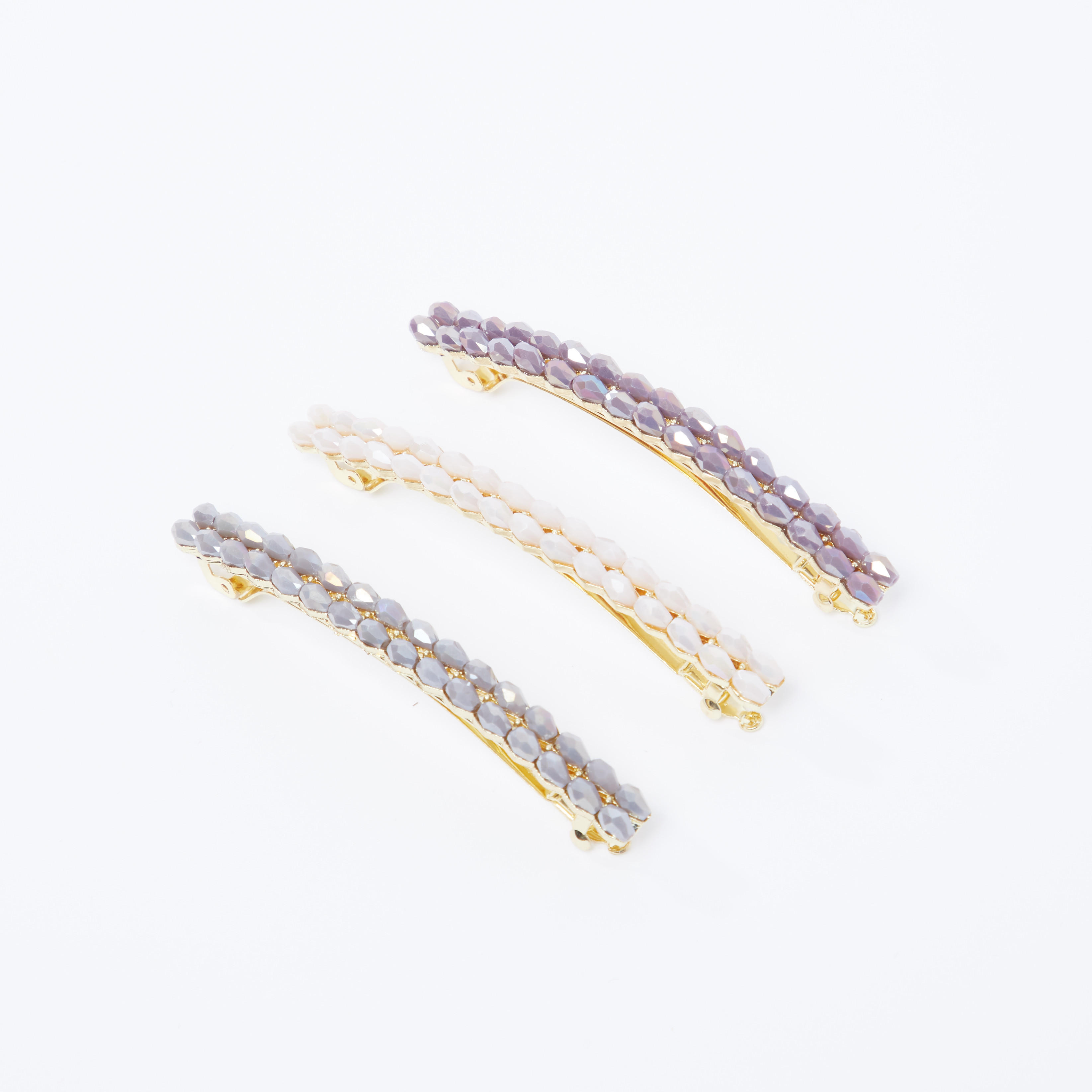 دبابيس شعر مزيّنة - طقم من 3 قطع-women-hairaccessories-image-1