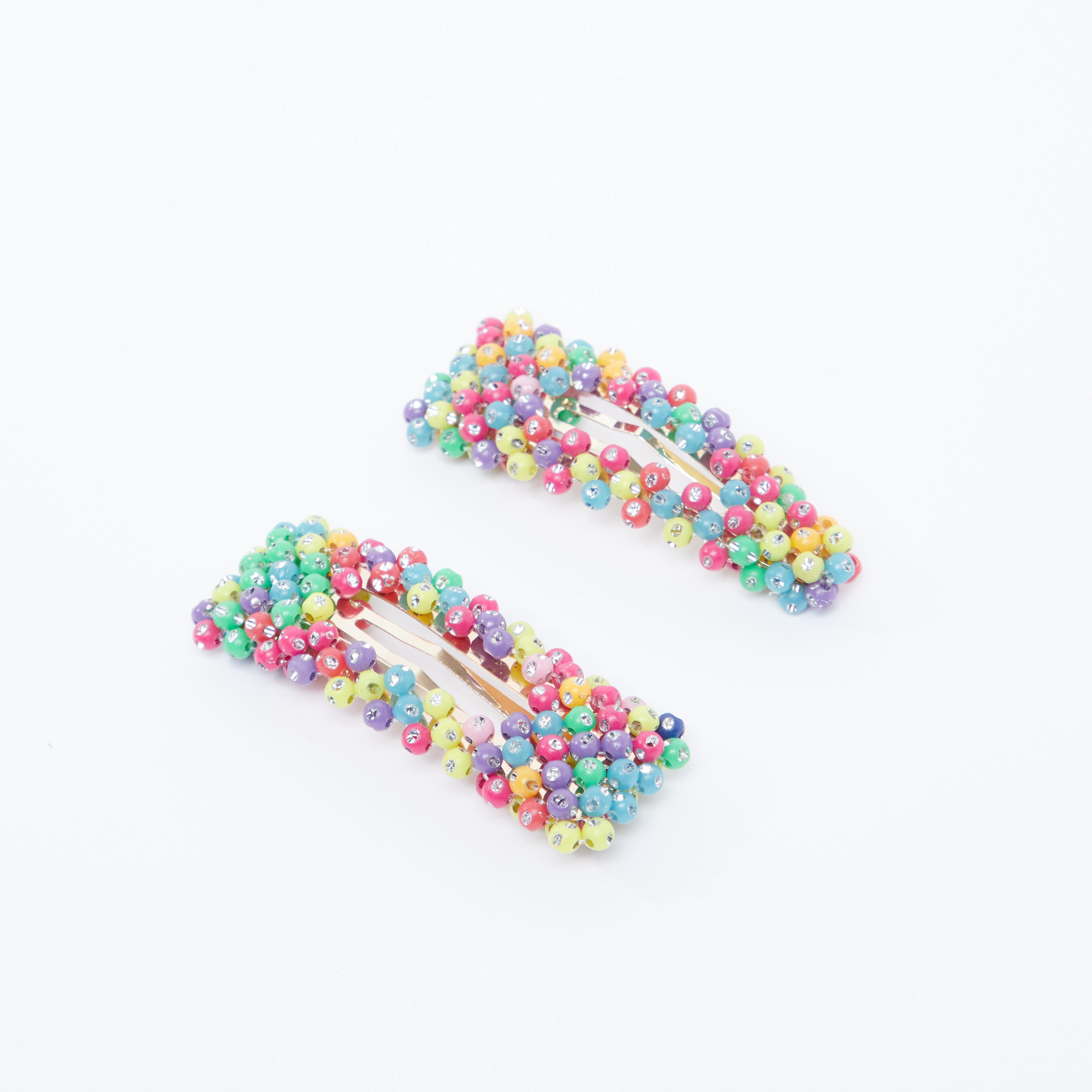 Set of 2 - Textured Hair Clips-women-hairaccessories-image-1